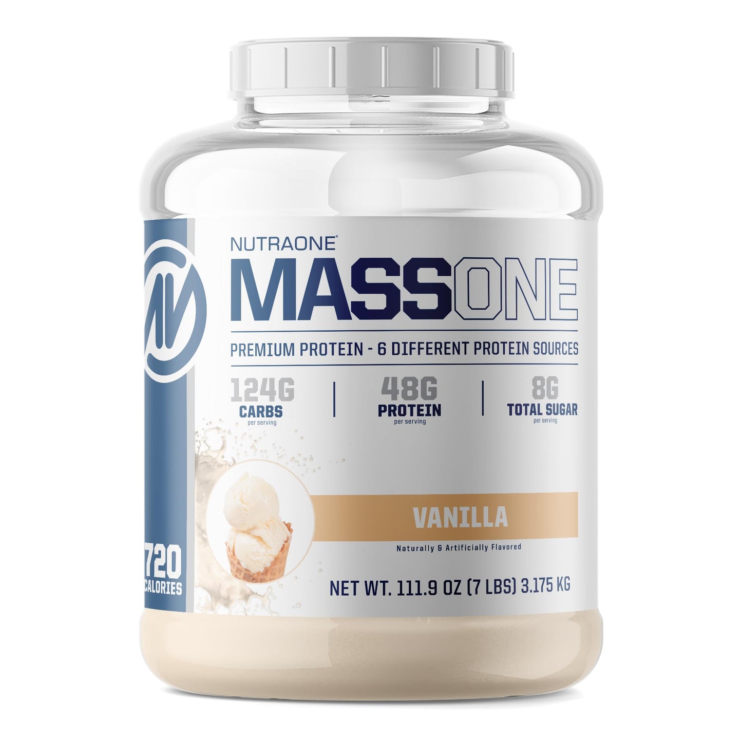 NutraOne Massone Mass Gainer Protein Powder 112