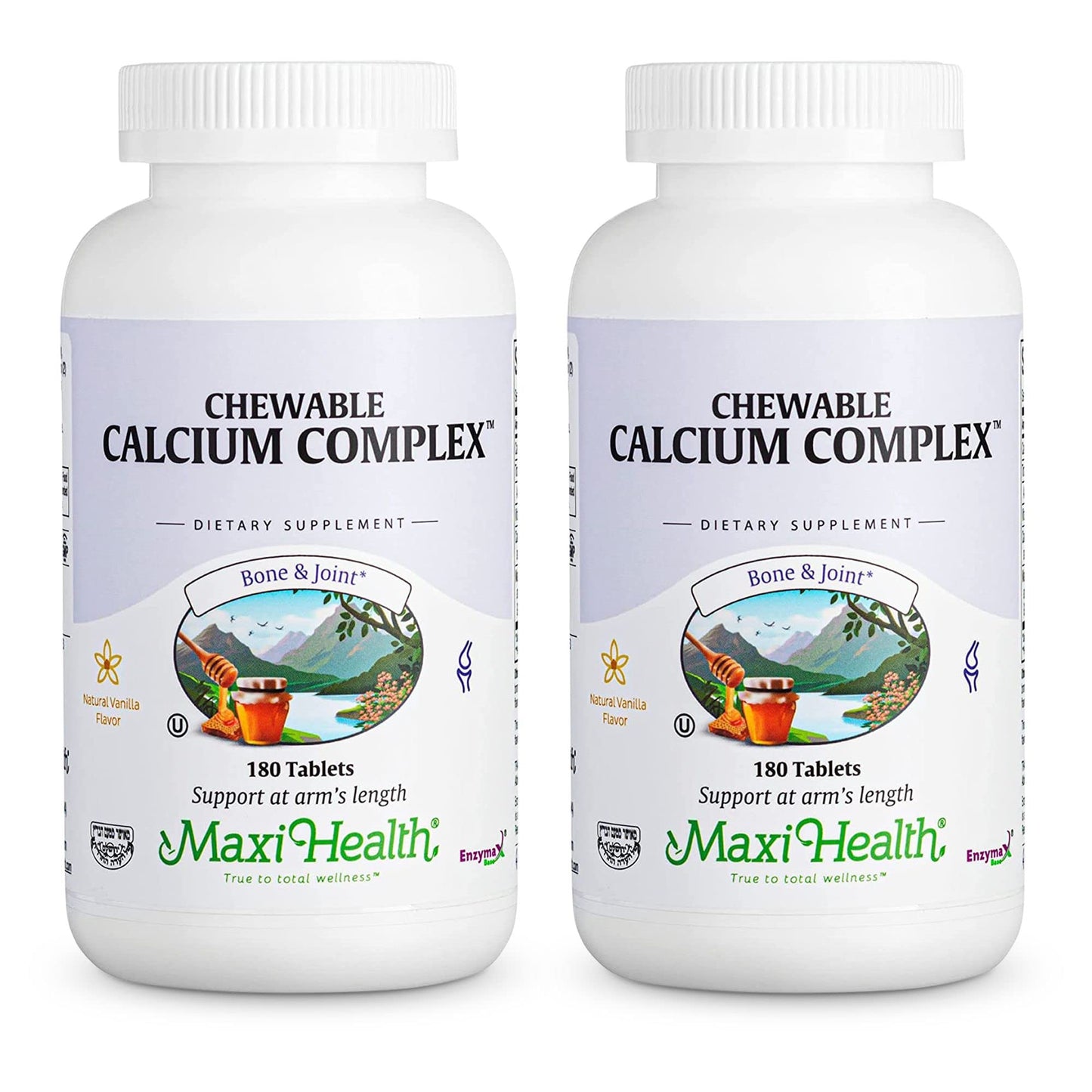 Maxi Health Calcium Complex with Vitamin D3 and Magnesium Tablets, 360 Tablets