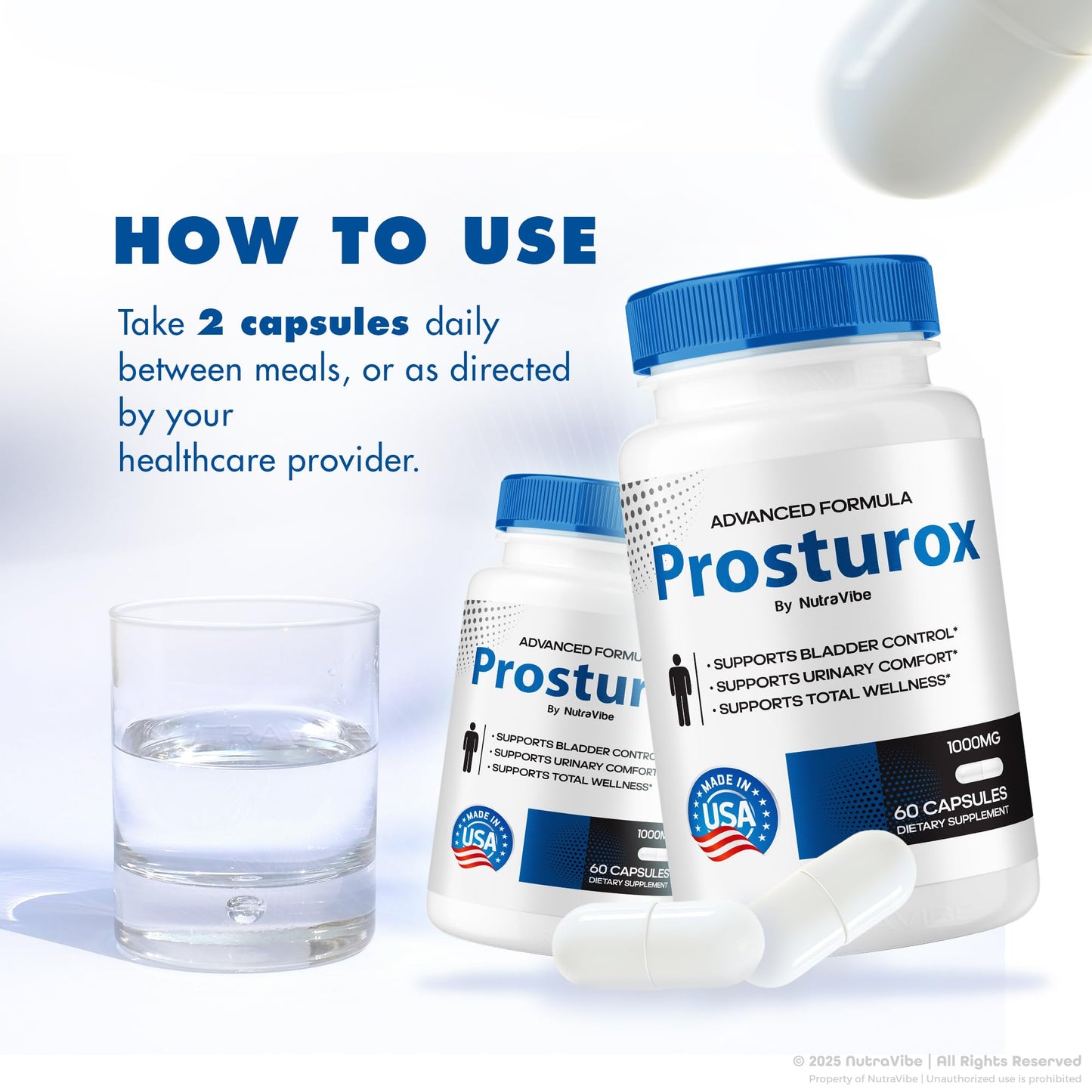 NutraVibe Prosturox Capsule 60 Count