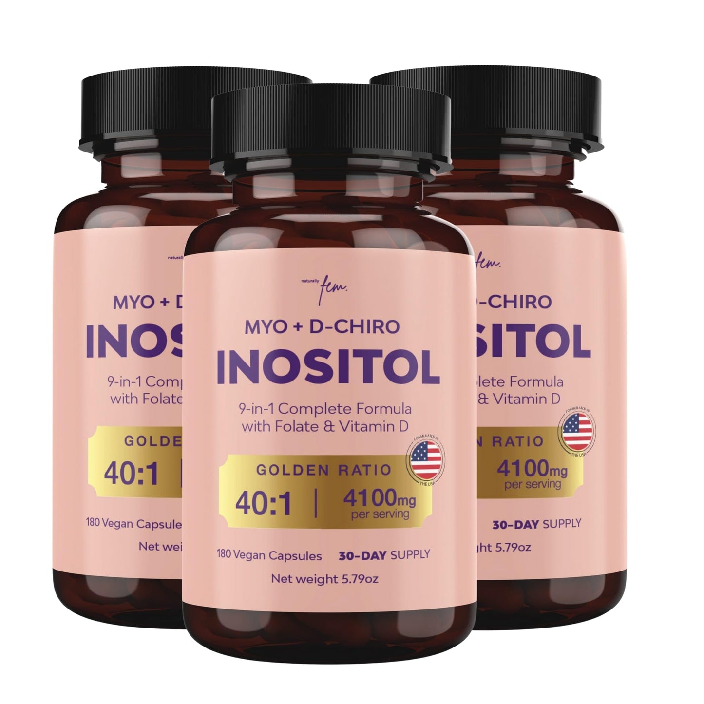 QSTA Inositol Supplement Capsule 540 Capsules