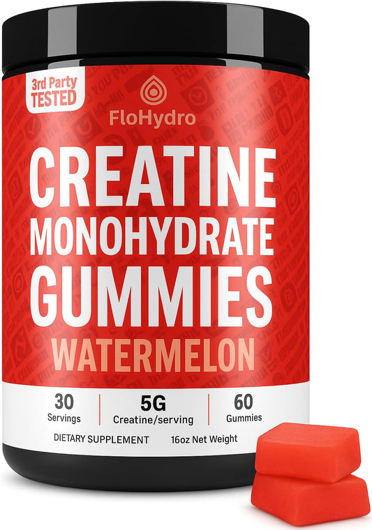 FloHydro Creatine Gummies 60 Count