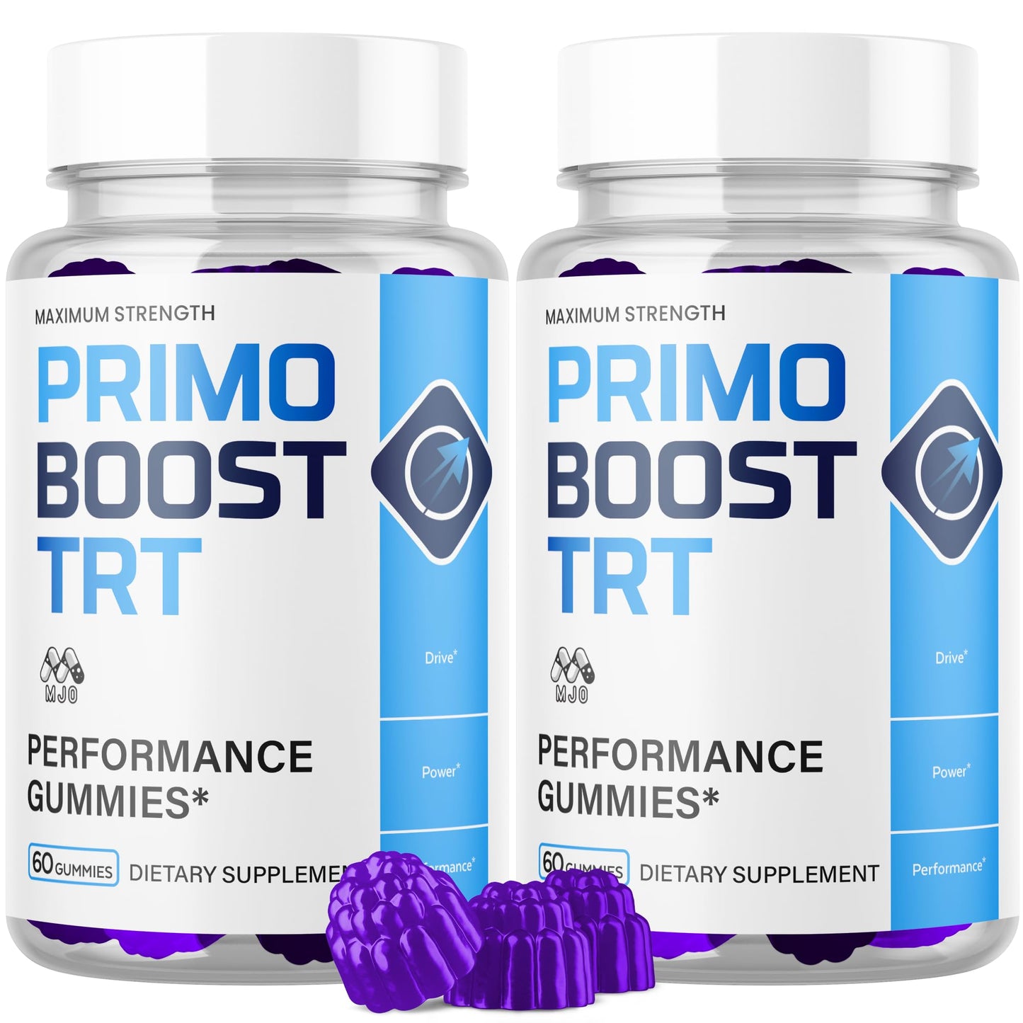 MJO Primo Boost TRT Gummies, 120 Gummies