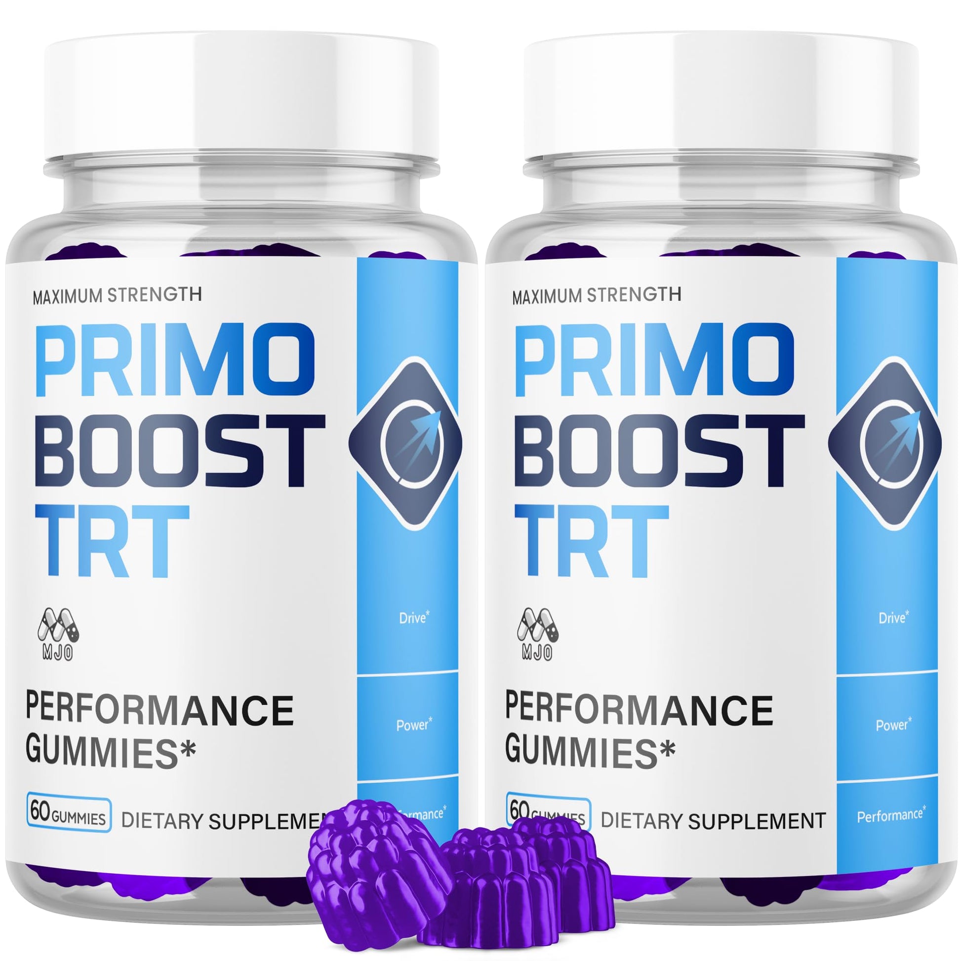 MJO Primo Boost TRT Gummies, 120 Gummies