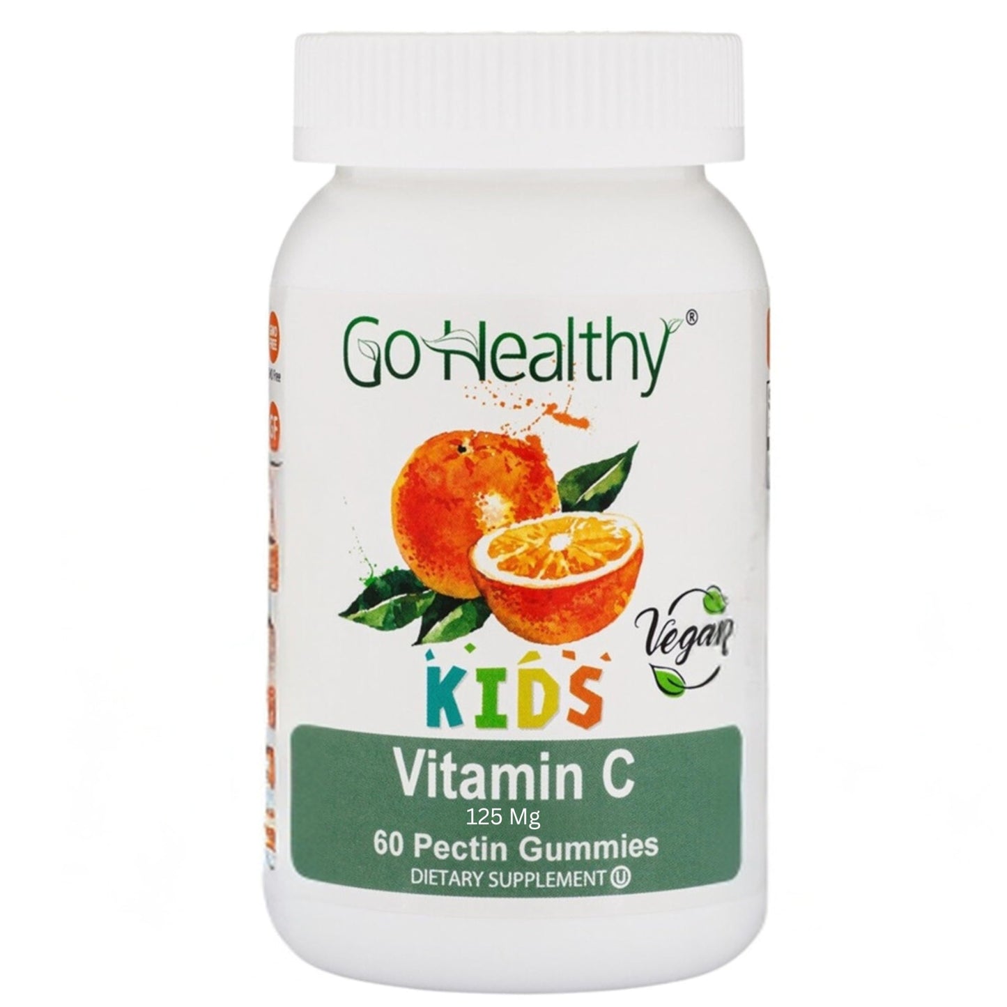 Go Healthy Natural Multivitamin Gummies and Vitamin C Gummies, Gummy, 150 Count
