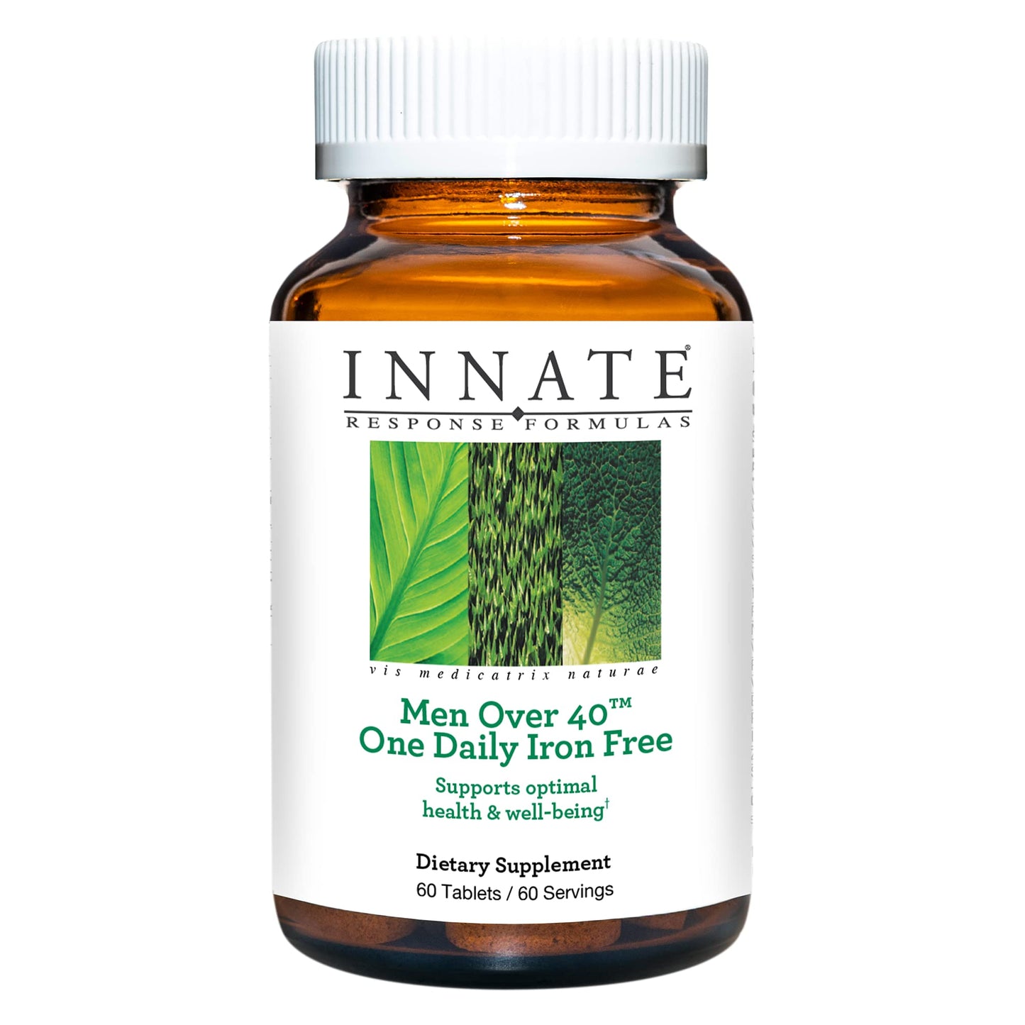 Innate Response Formulas Men Over 40 One Daily Iron Free Multivitamin Tablet, 60 Tablets