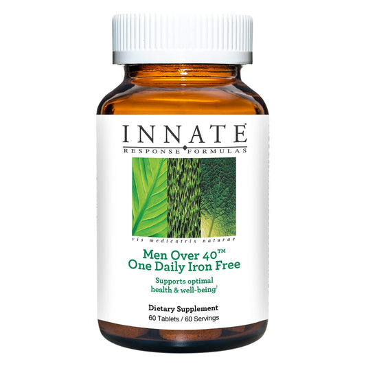 Innate Response Formulas Men Over 40 One Daily Iron Free Multivitamin Tablet, 60 Tablets