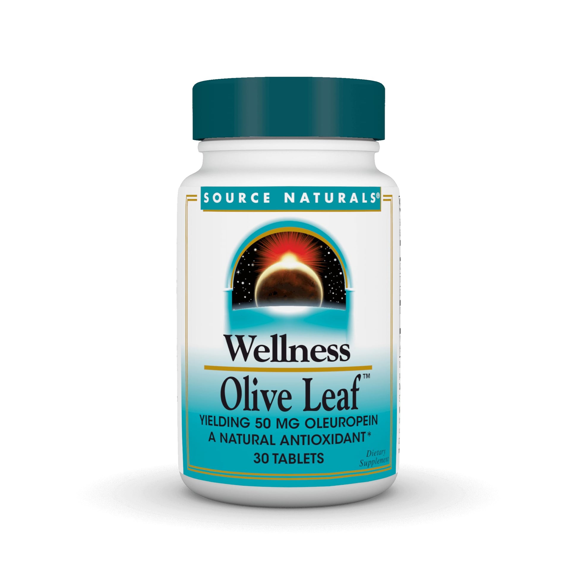 Source Naturals Olive Leaf Wellness Tablet, 30 Tablets