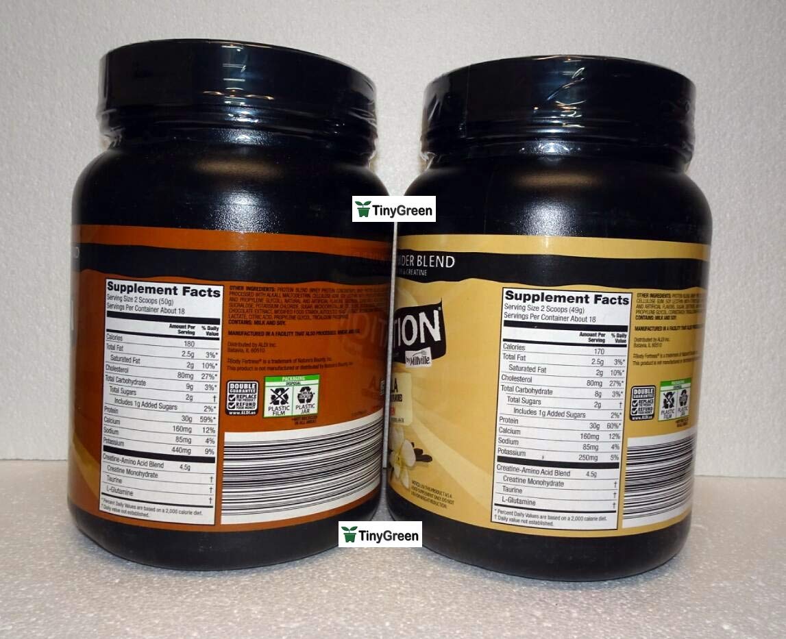 Millville Elevation Whey Protein Powder Blend, 64 Servings