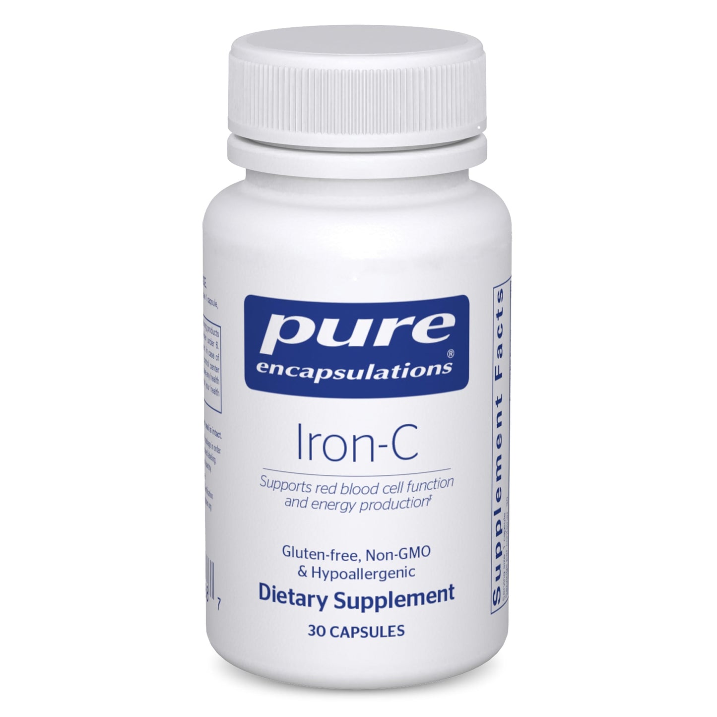 Pure Encapsulations Iron-C Capsule, 30 Capsules