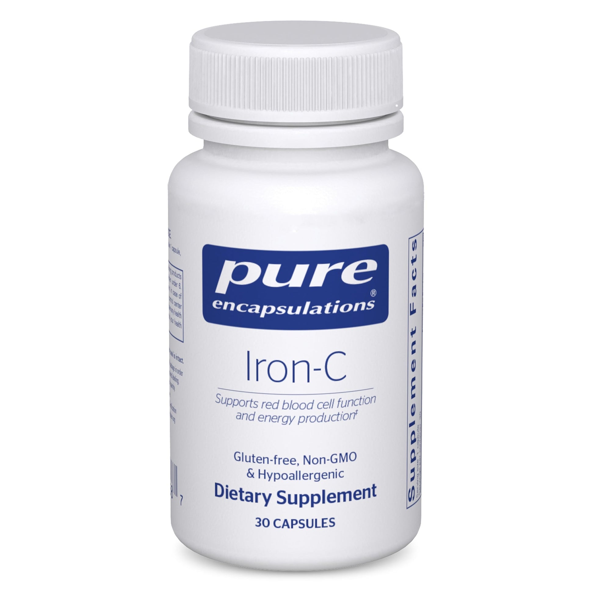 Pure Encapsulations Iron-C Capsule, 30 Capsules