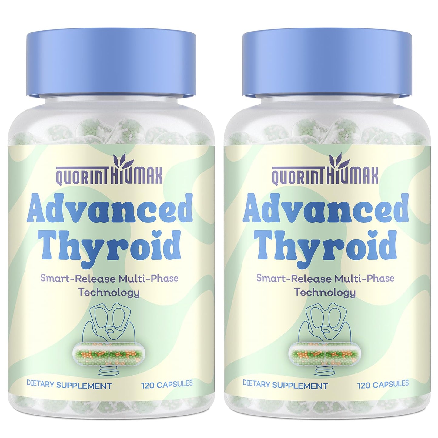 Quorinthiumax Thyroid Support Supplement for Women Capsules 240