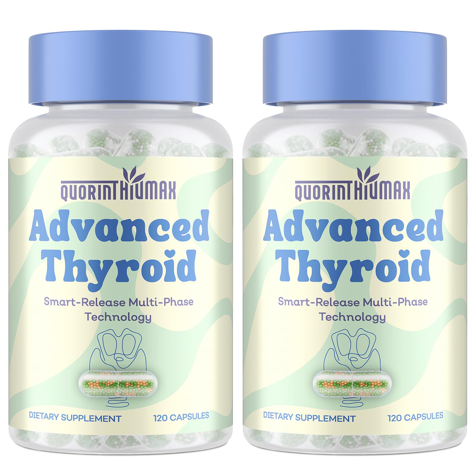 Quorinthiumax Thyroid Support Supplement for Women Capsules 240