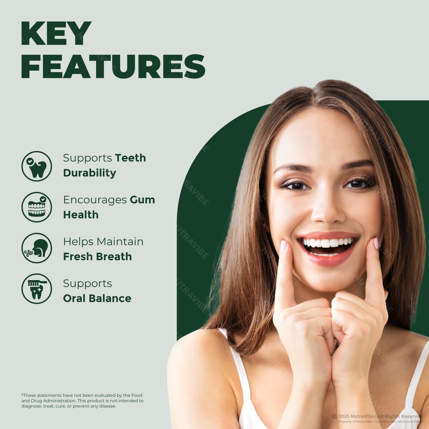 NutraVibe OxyDental Pro 120 Capsules