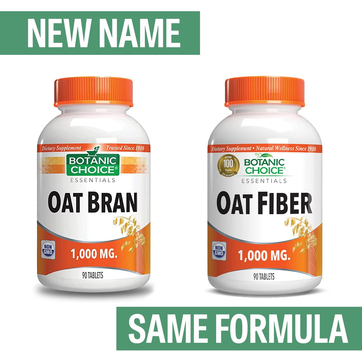 Botanic Choice Oat Fiber Tablets 90