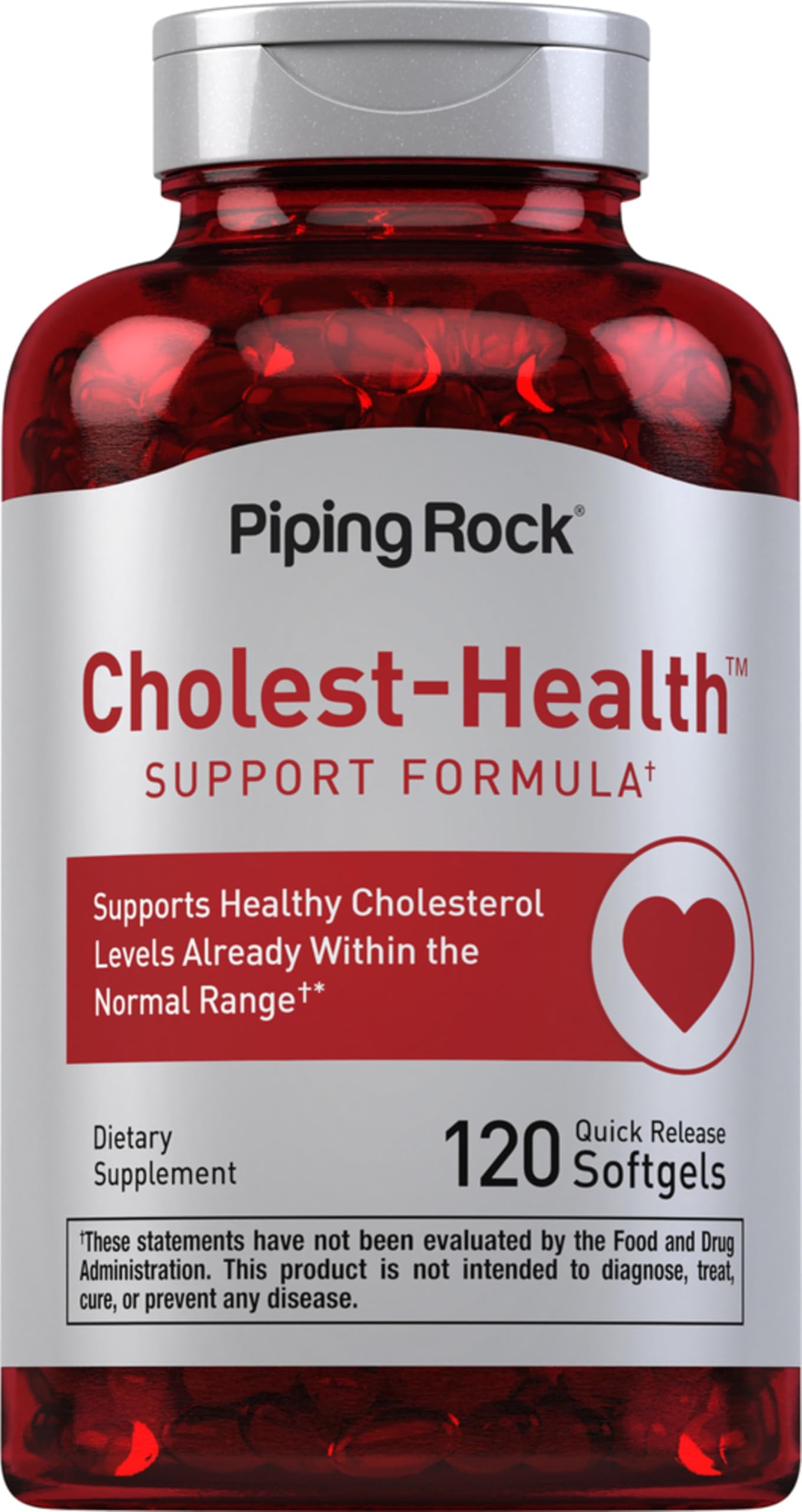 Piping Rock Cholesterol Health Supplement Softgels 120