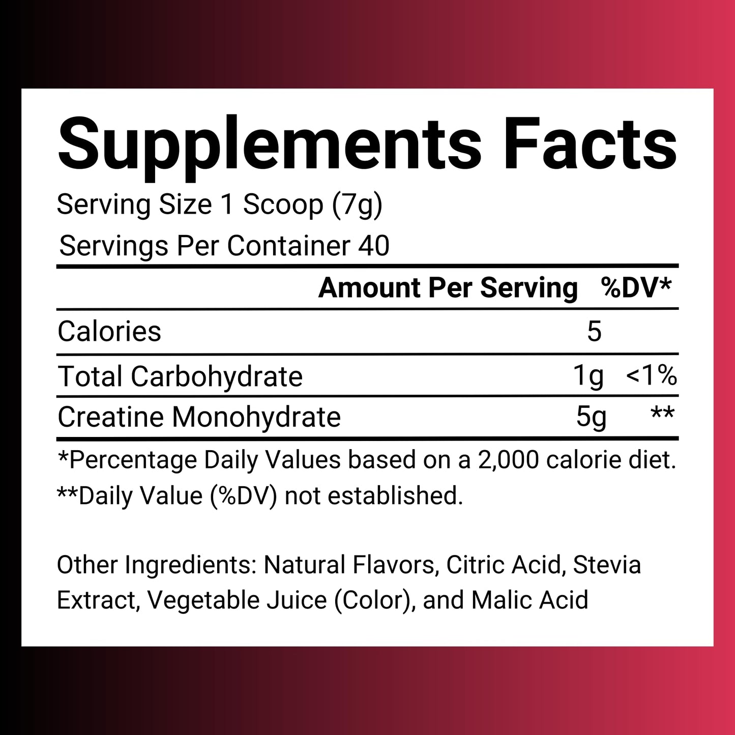 Sweet Cre Creatine Monohydrate Powder, 10 oz