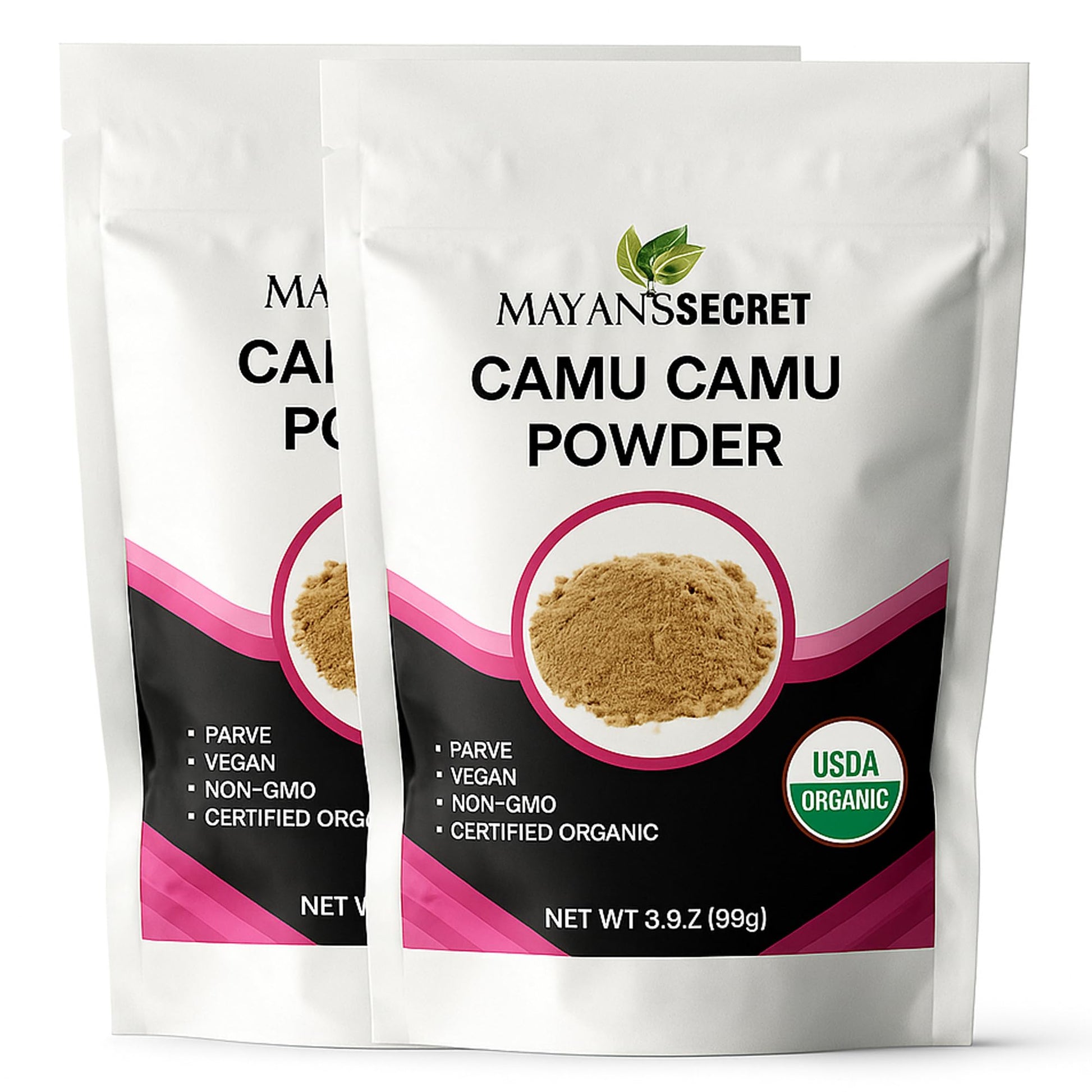 Mayan's Secret Organic Camu Camu Powder 3.5 oz (Pack of 2)