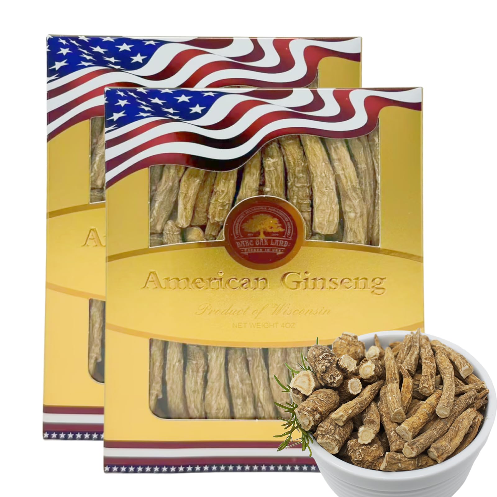 DABC OAK LAND American Ginseng from Wisconsin Tablets 16