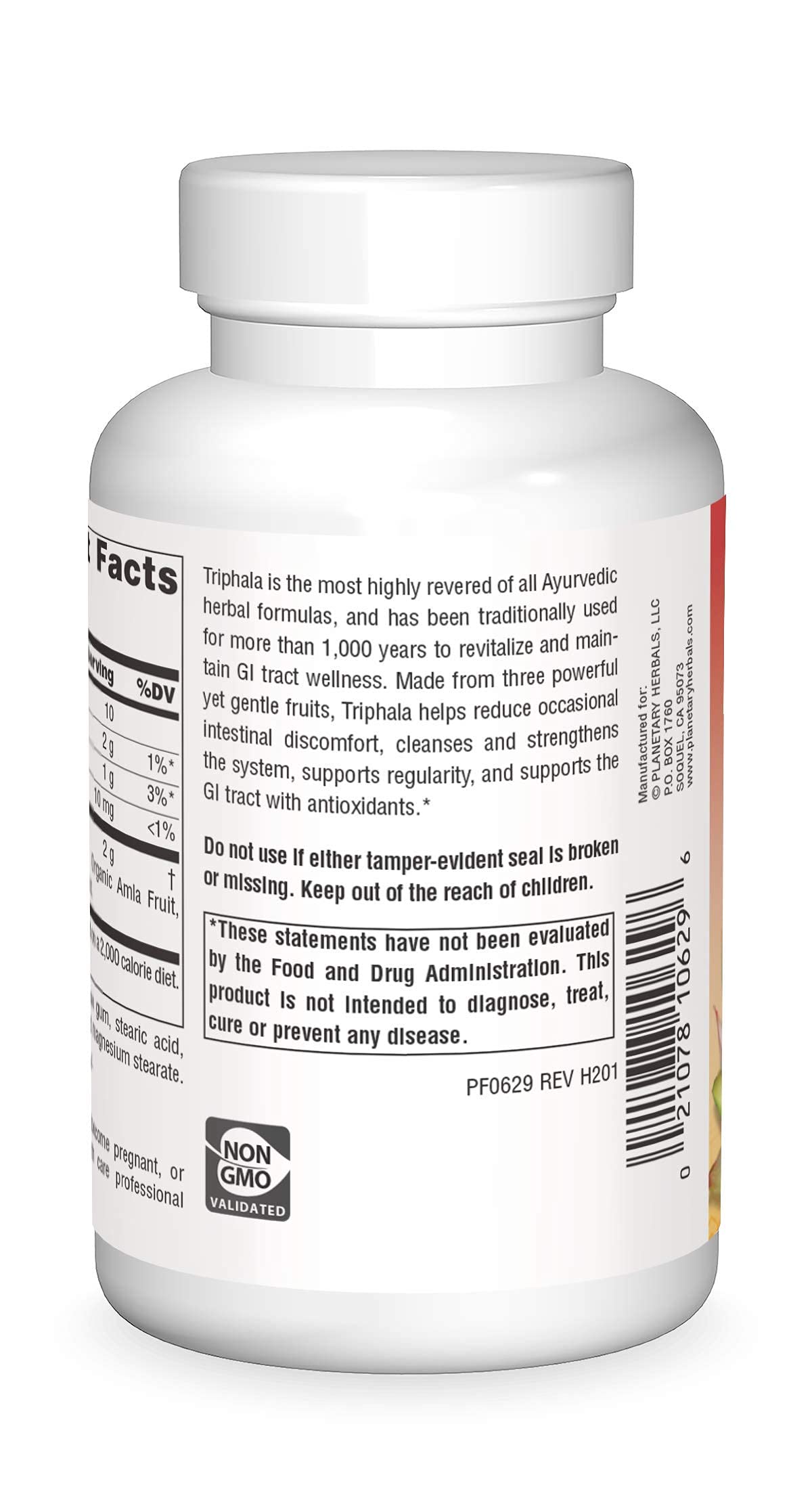 Planetary Herbals Triphala 1000mg Tablet 120 Count