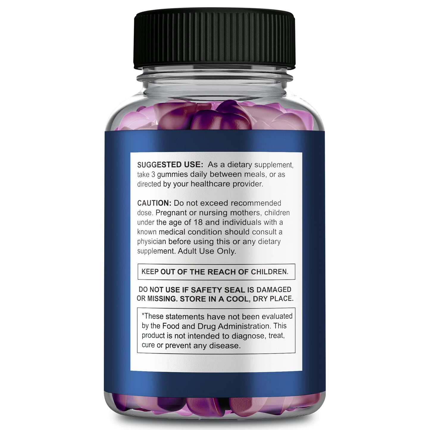 Ideal Performance Jellyfil Gummies 180 Gummies, All Natural Ingredients, Maximum Strength Daily Energy & Wellness Support