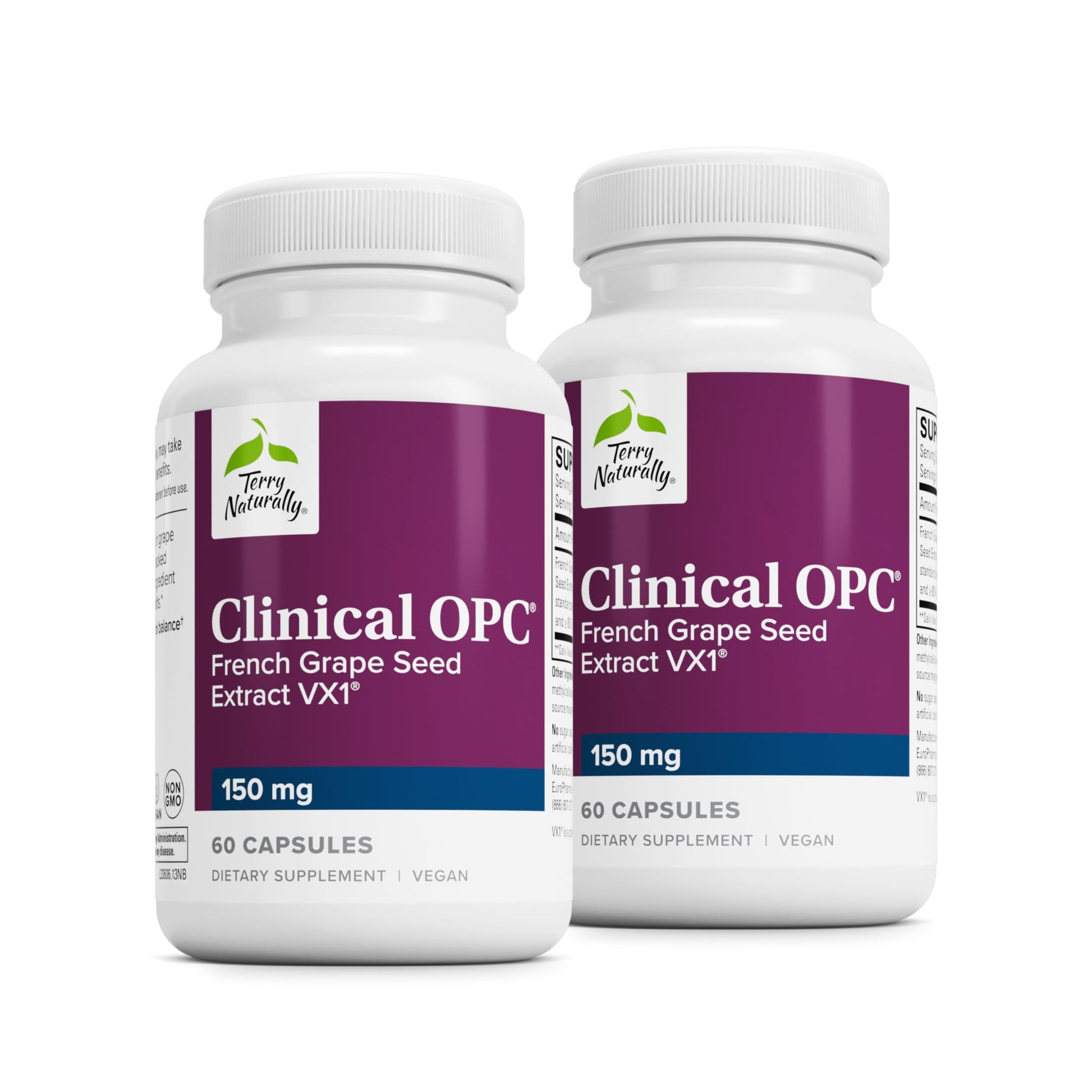 Terry Naturally Clinical OPC 150 mg Capsules 120