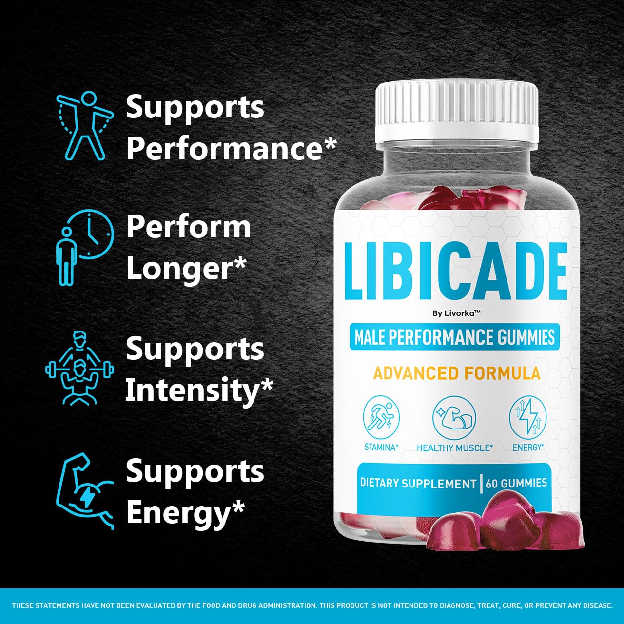 LIVORKA Libicade Gummies Gummy 180