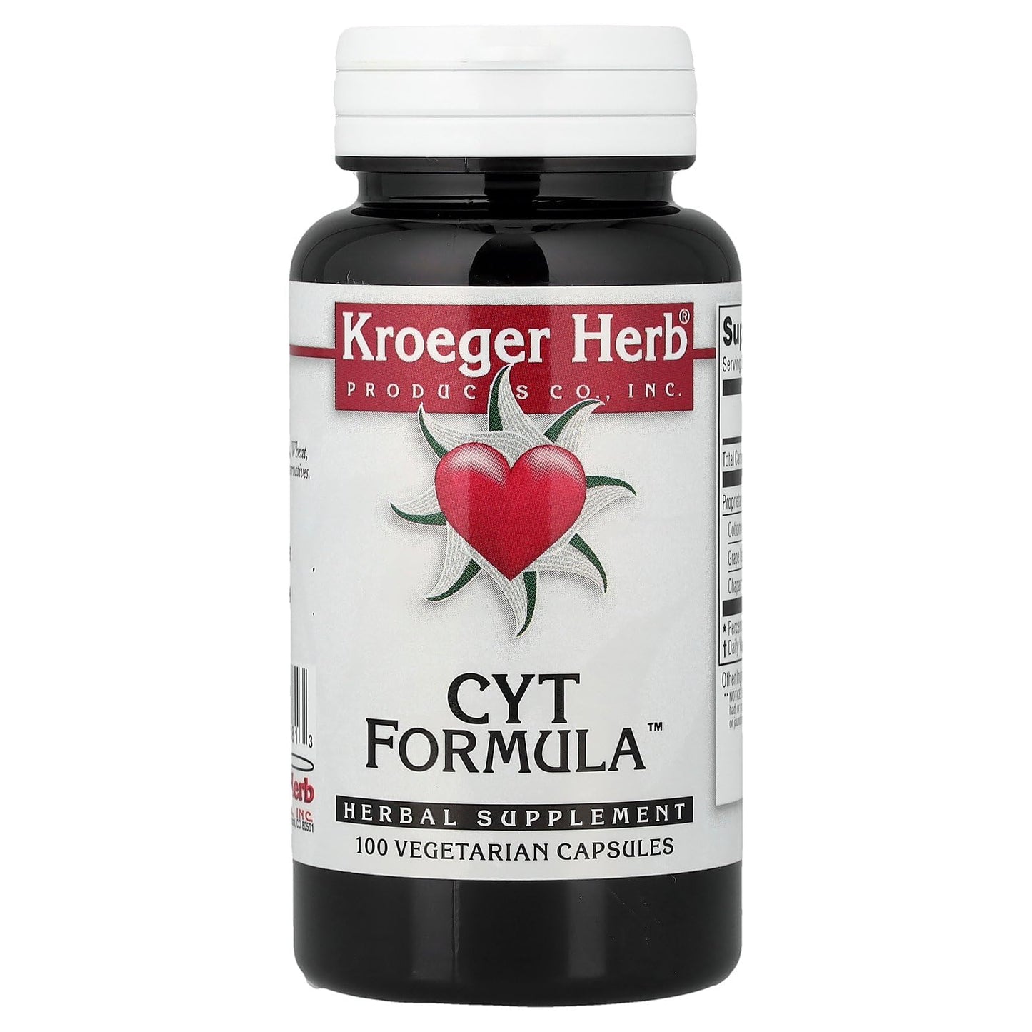 Kroeger Herb Products CYT Formula Capsules, 100 Count