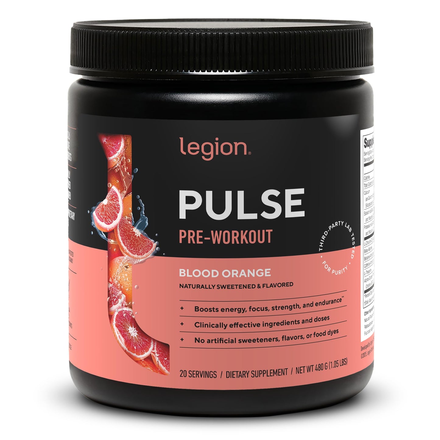 LEGION Pulse Pre Workout Powder 16.9
