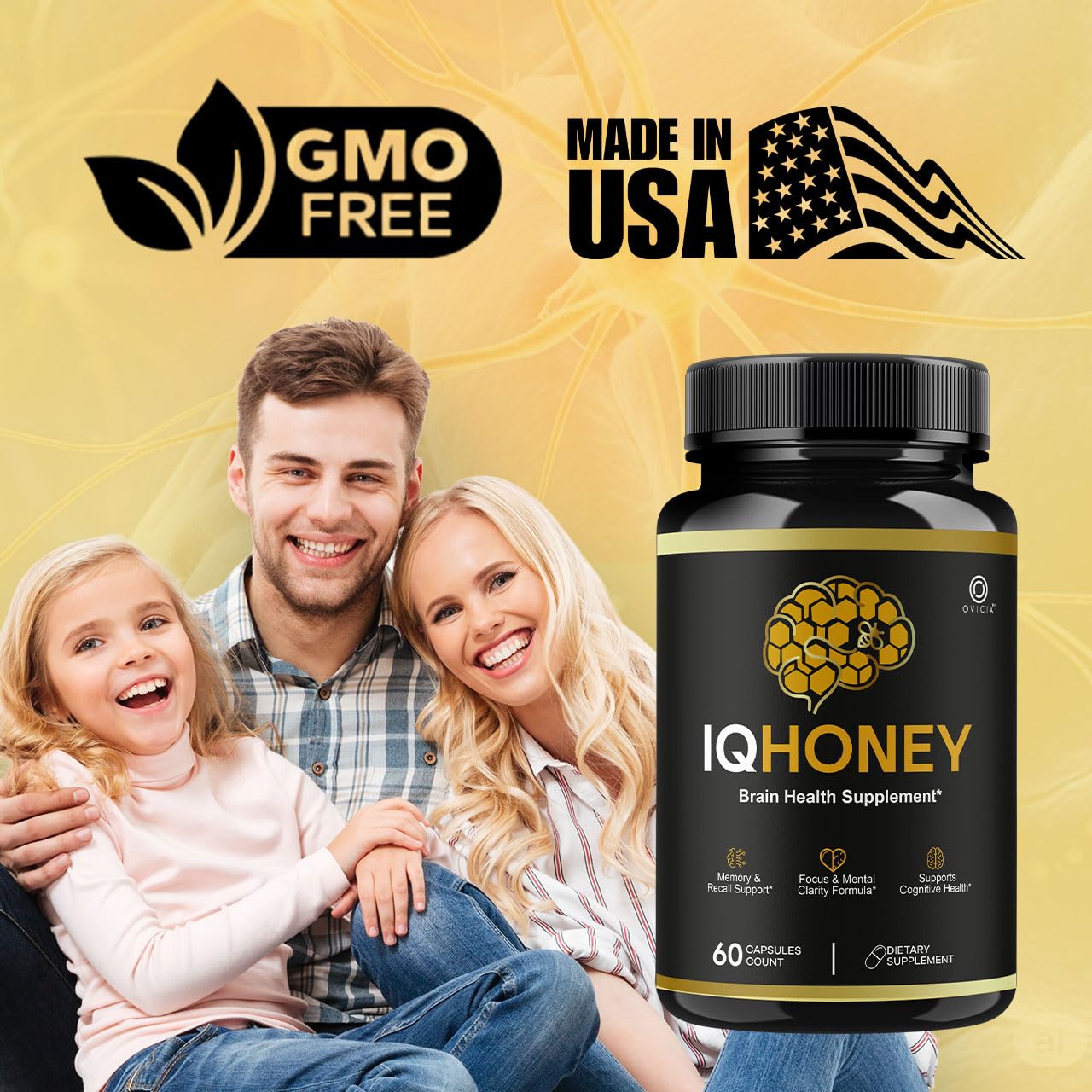 OVICIA IQHoney 60 Capsules