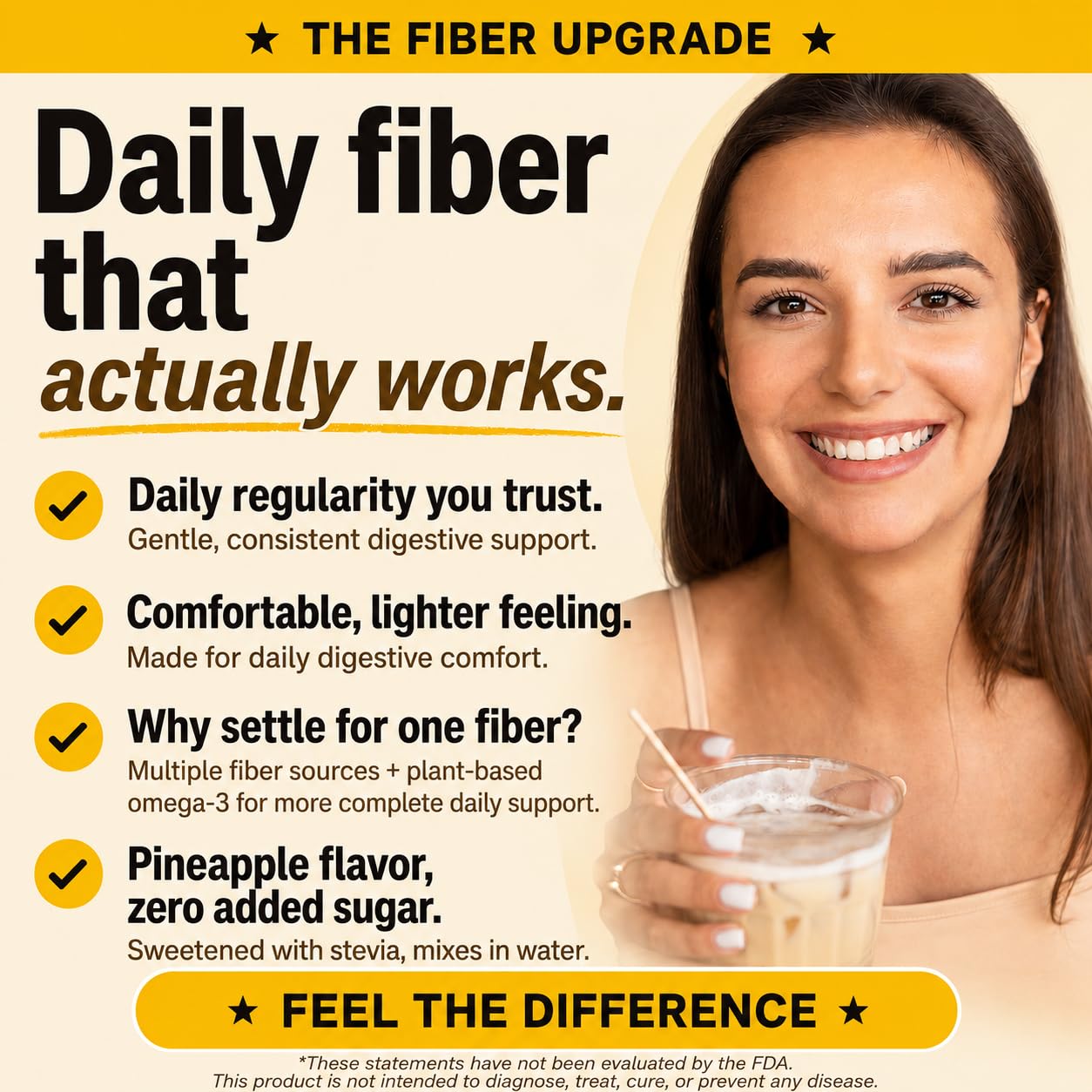 REGUFIT Prebiotic Fiber Supplement Powder 15.87 Ounce