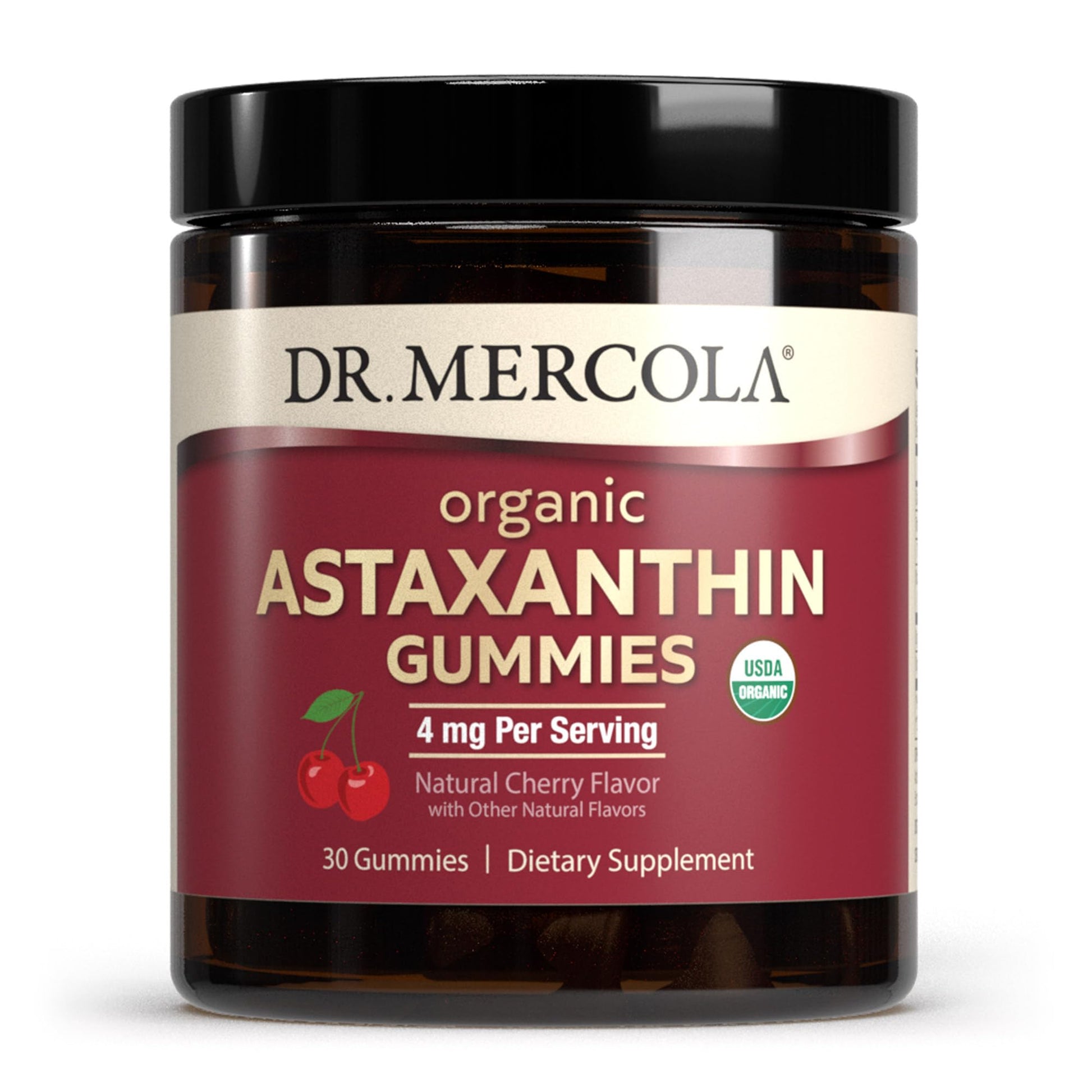 Dr. Mercola Organic Astaxanthin Gummies, 30 Count