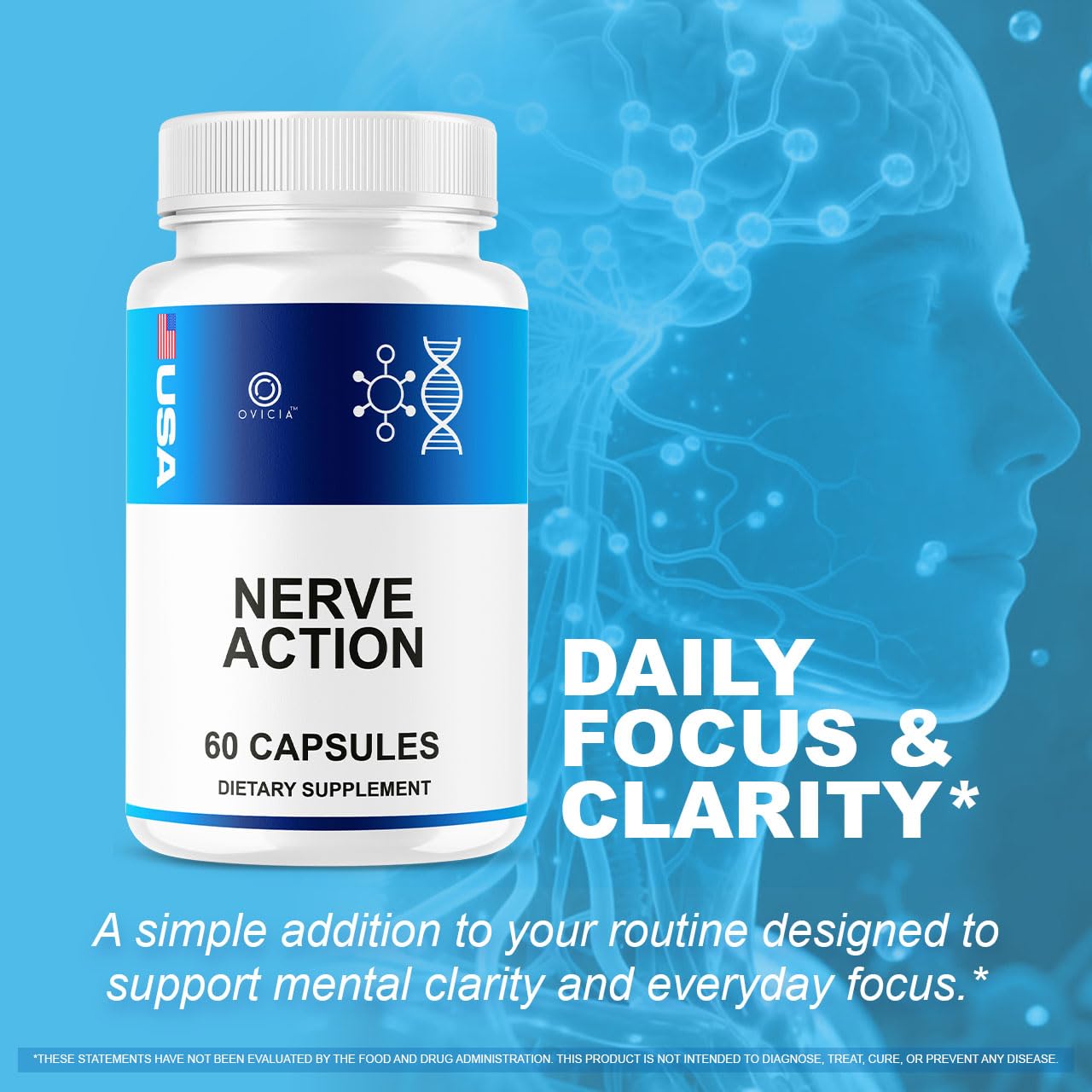 OVICIA NerveAction Capsules 60 Capsules
