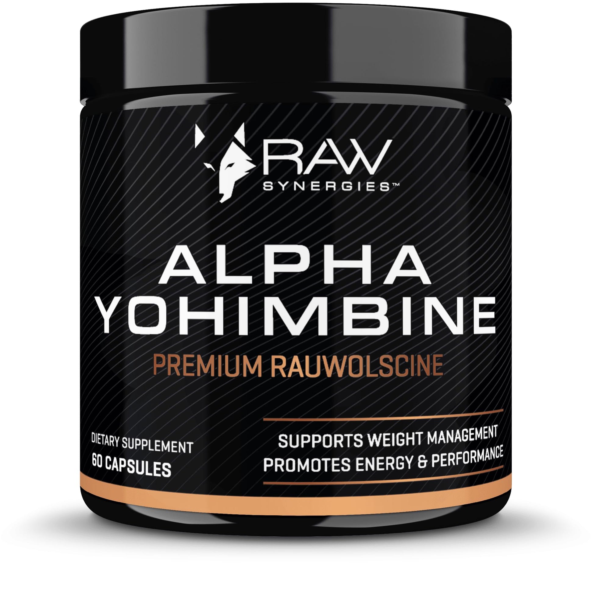Team Six Supplements Alpha Yohimbine Yohimbe Bark Fat Burner Weight Loss Pills That Work Fast 60 Capsules