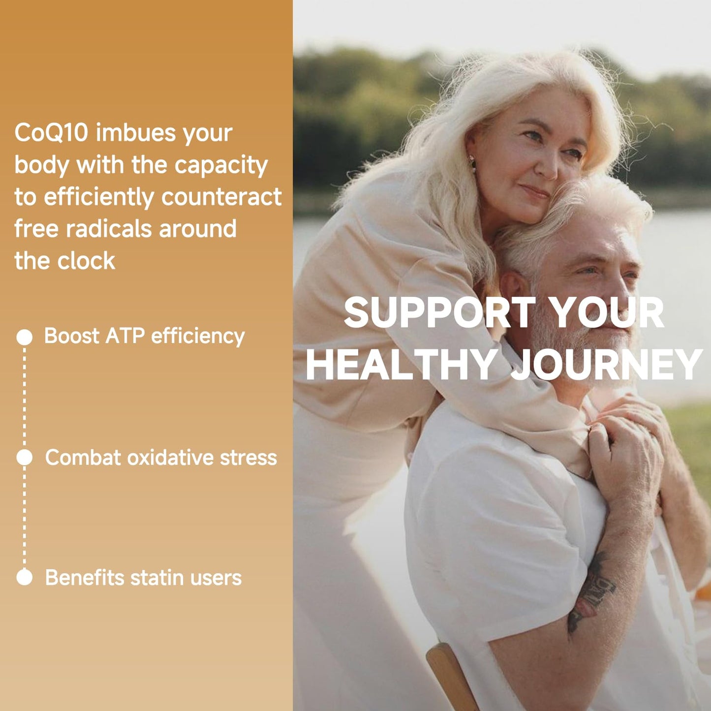 Cozynol Ubiquinol CoQ10 300mg Softgels, with Vitamin E & Omega 3, 120 Servings