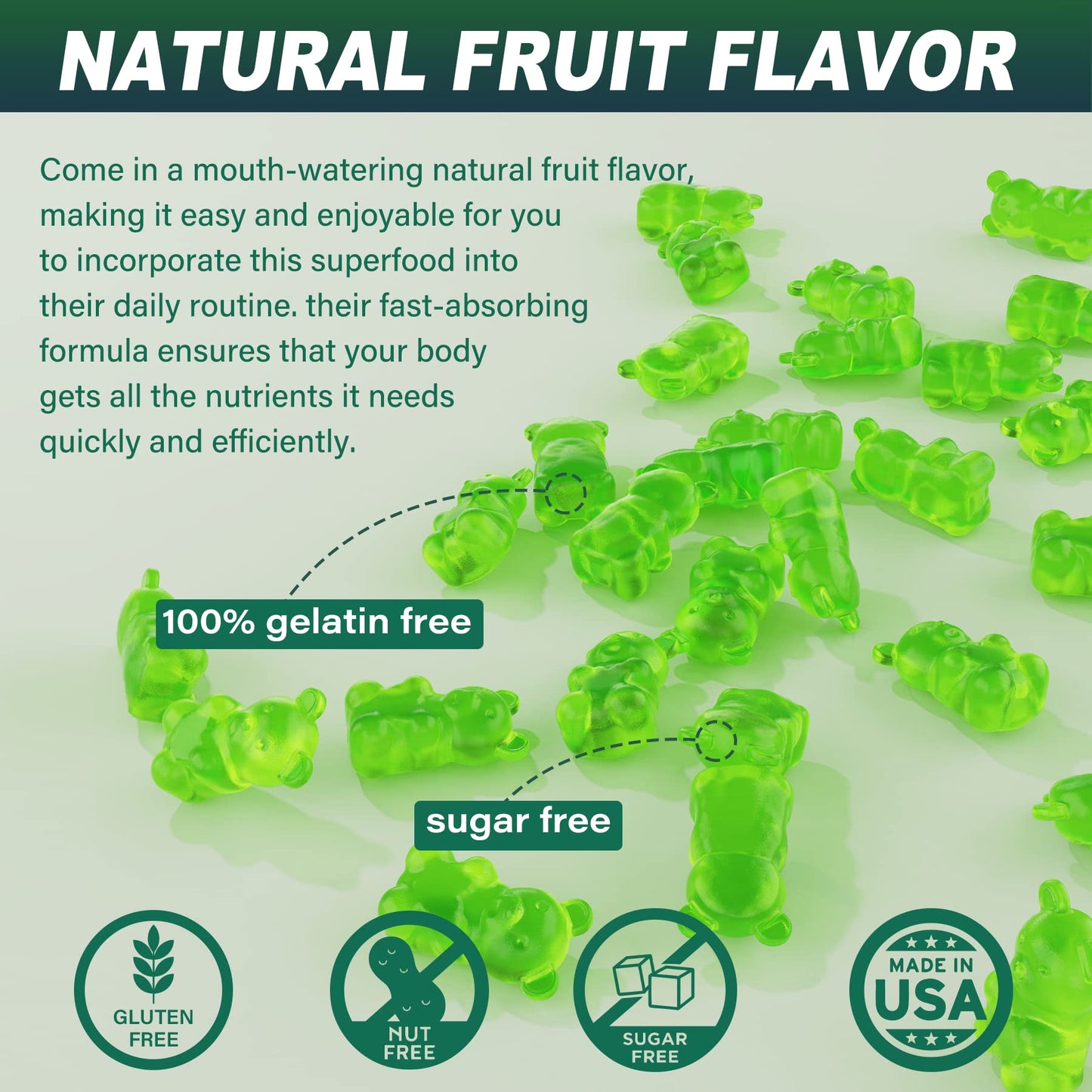 EnvyCure Sea Moss Gummies 120 Count