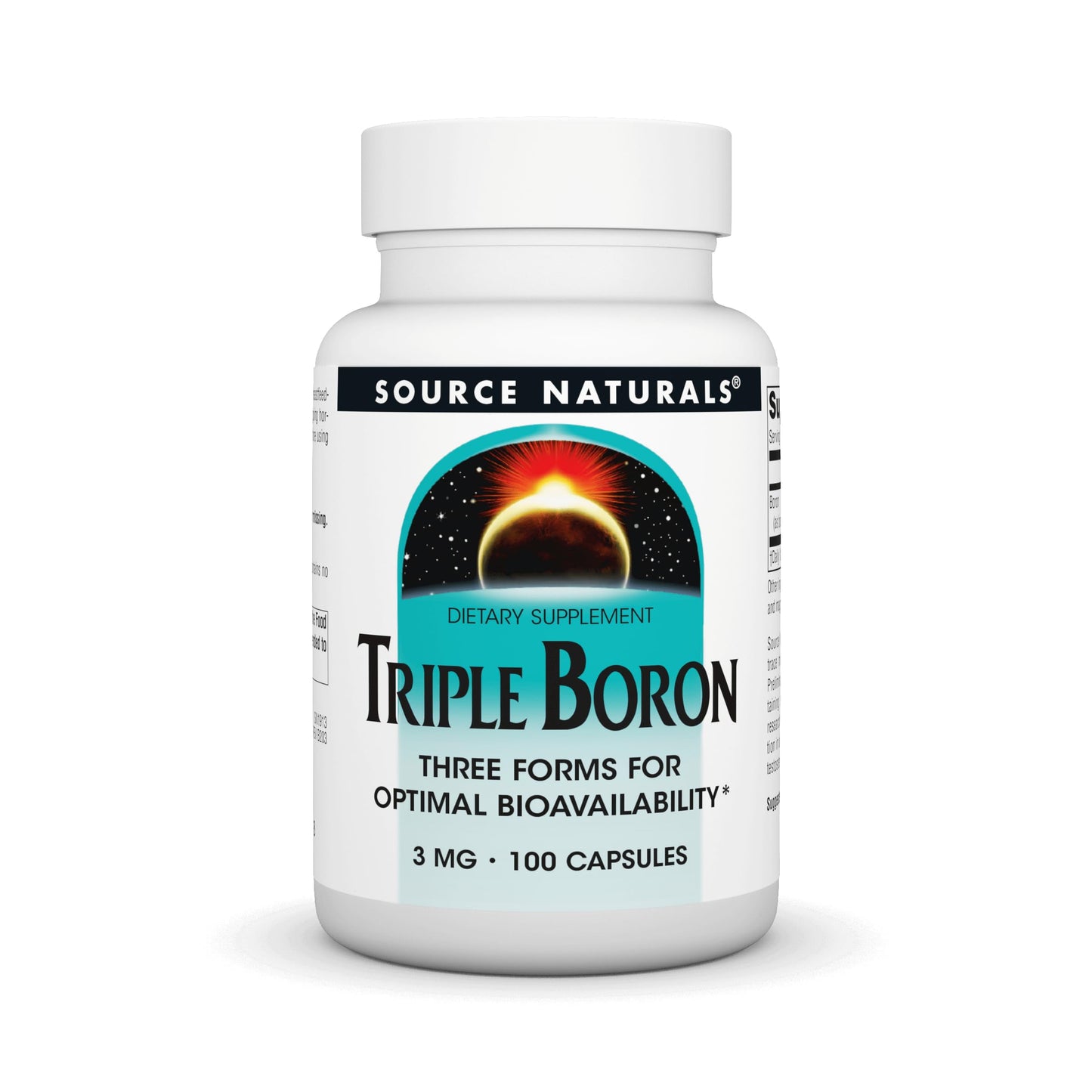 Source Naturals Triple Boron Capsules, 100 Count