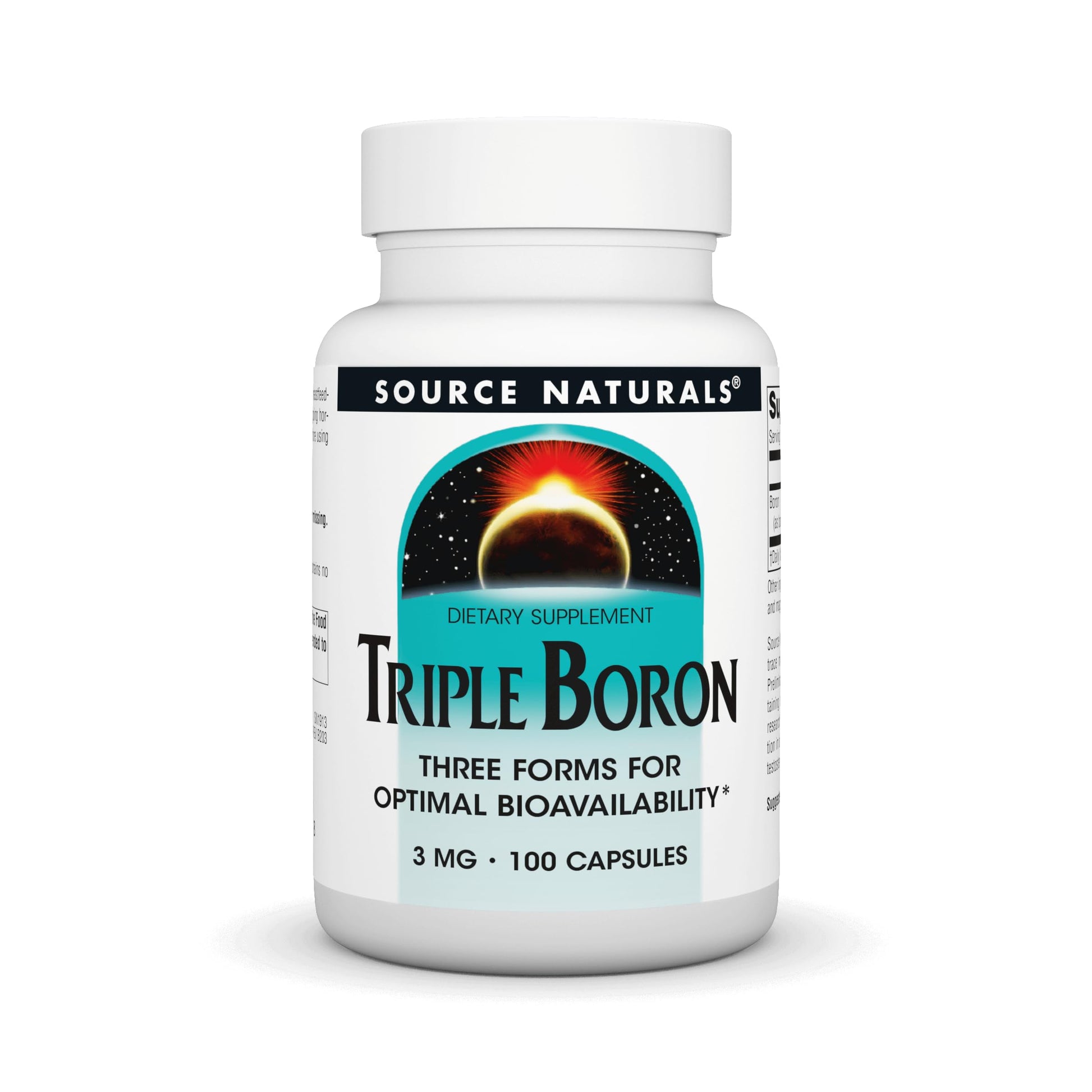 Source Naturals Triple Boron Capsules, 100 Count