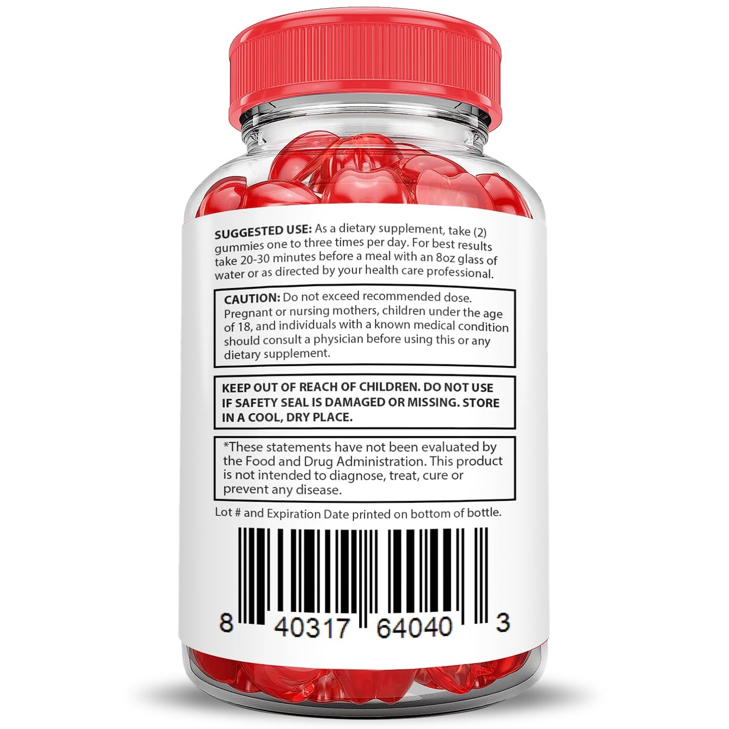 Justified Laboratories Blast Off Keto ACV 2000MG Extreme Gummies 60 Count