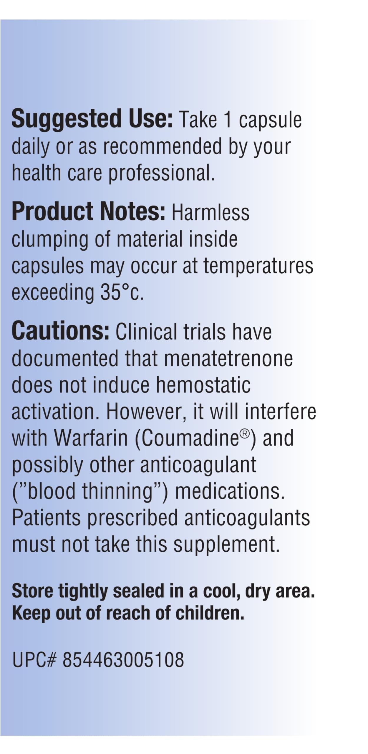 Relentless Improvement Natural Vitamin K2 MK4 High-Potency 15,000mcg Vegi-Capsules, 90 Capsules