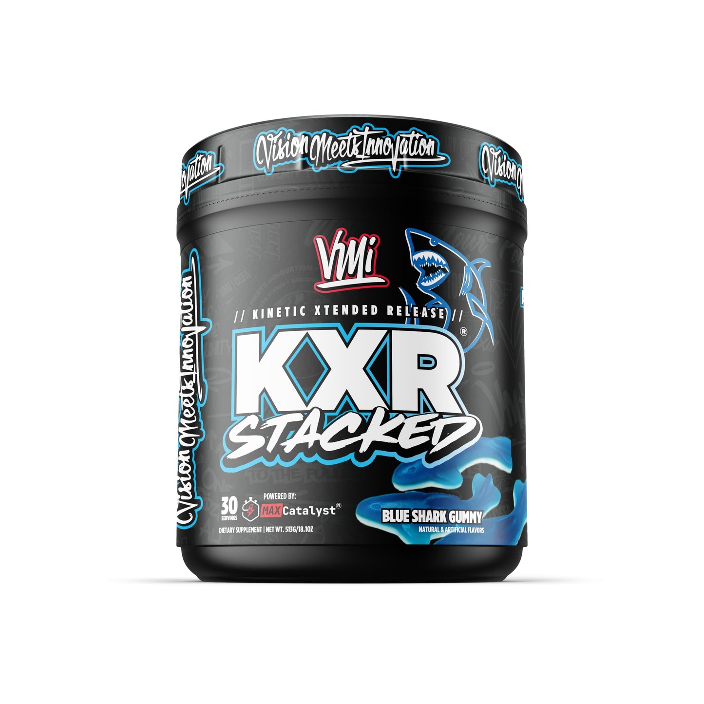 VMI Sports KXR Stacked Essential Pre Workout Powder, 18.1