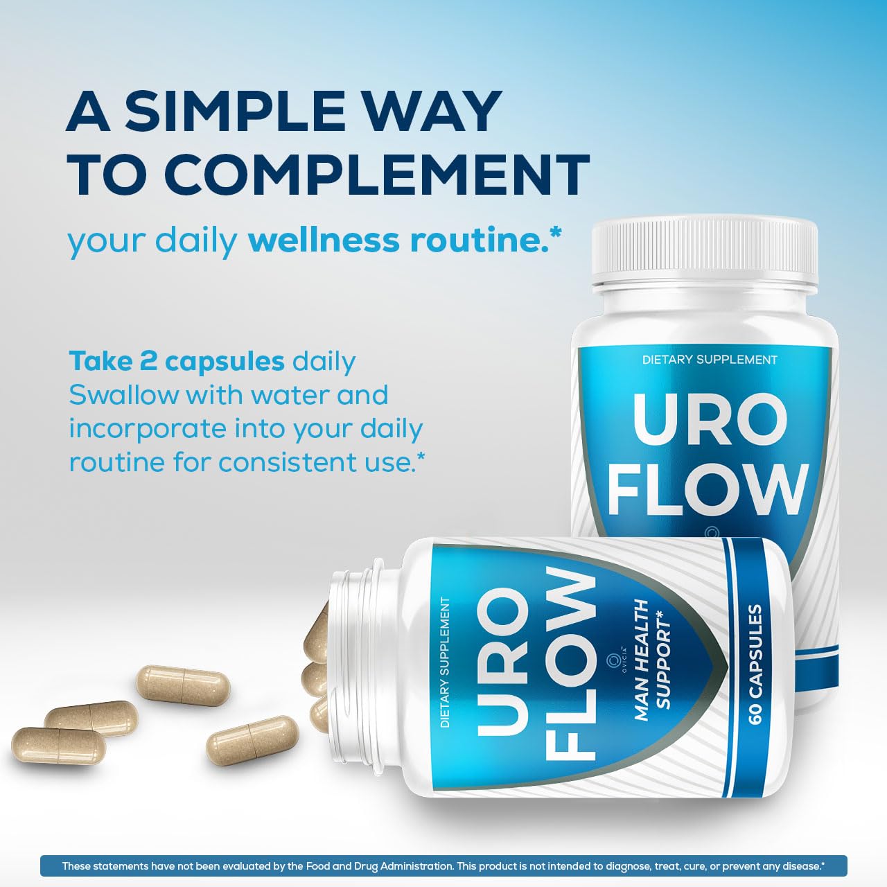 OVICIA UroFlow Capsules, 120 Capsules