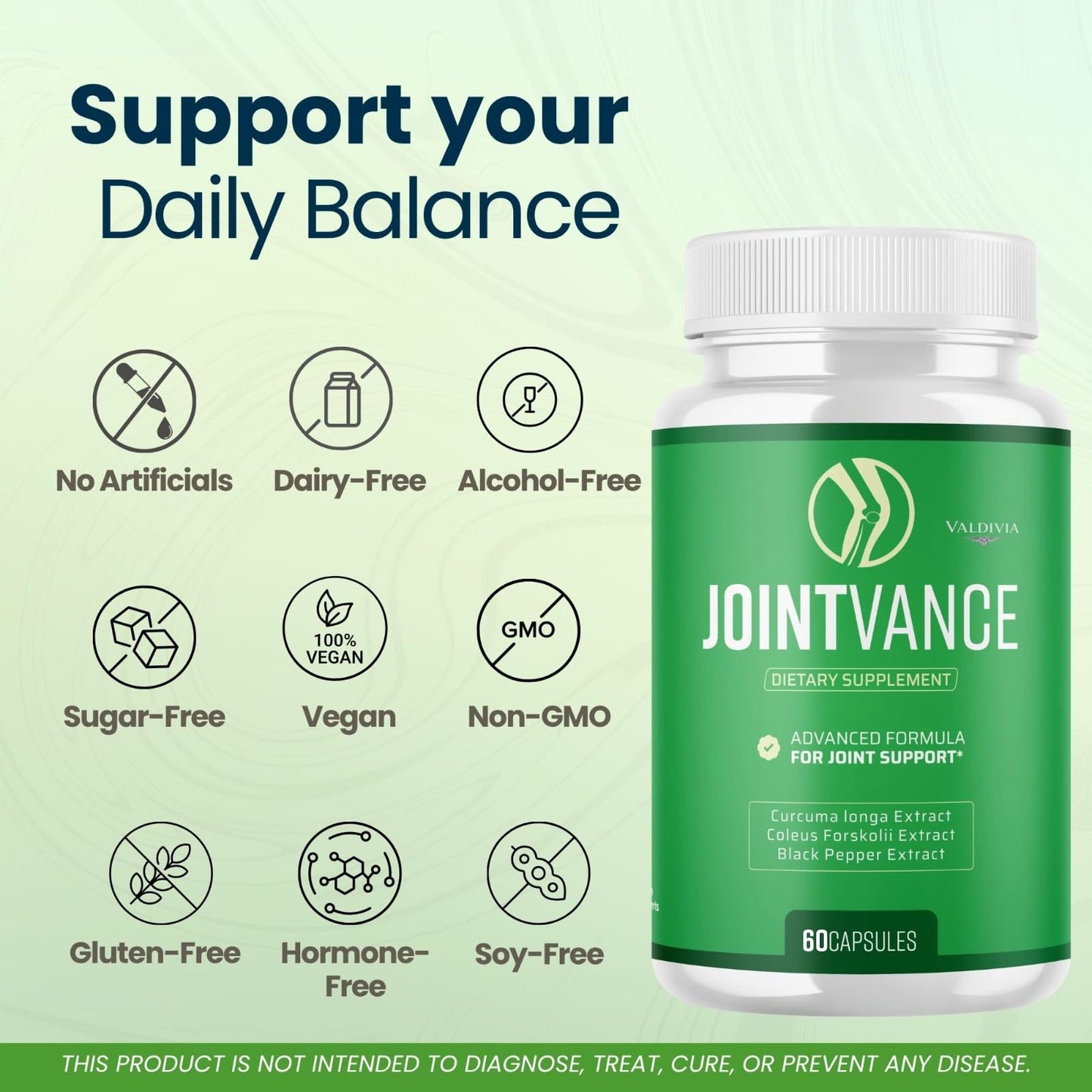Valdivia JointVance Capsules, 180 Capsules