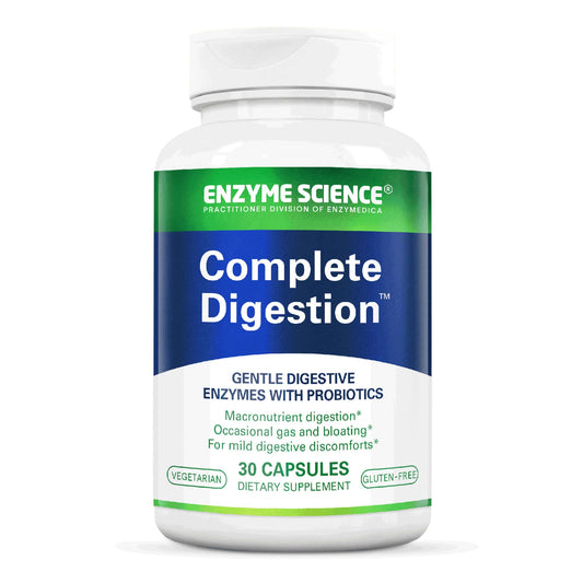 Enzyme Science Complete Digestion Digestive Enzyme Supplement Capsule 30 Capsules