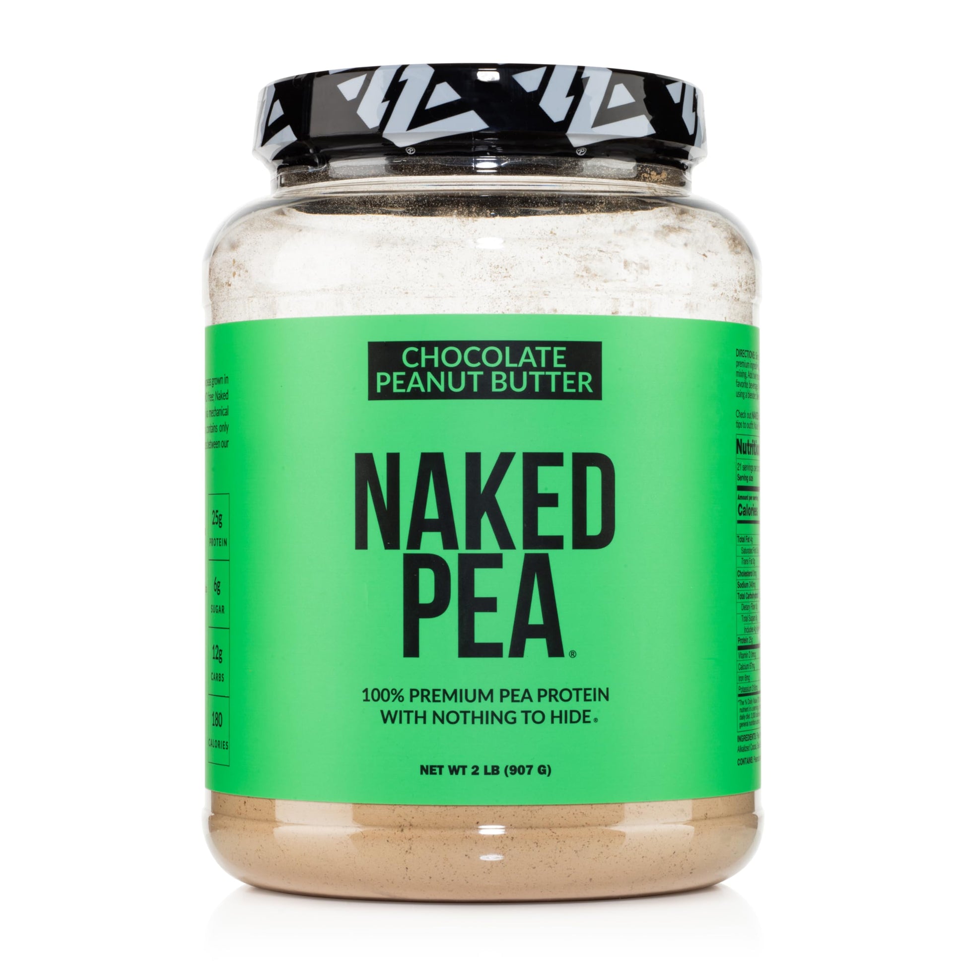 NAKED Pea Protein Powder, Chocolate Peanut Butter, 32 Servings