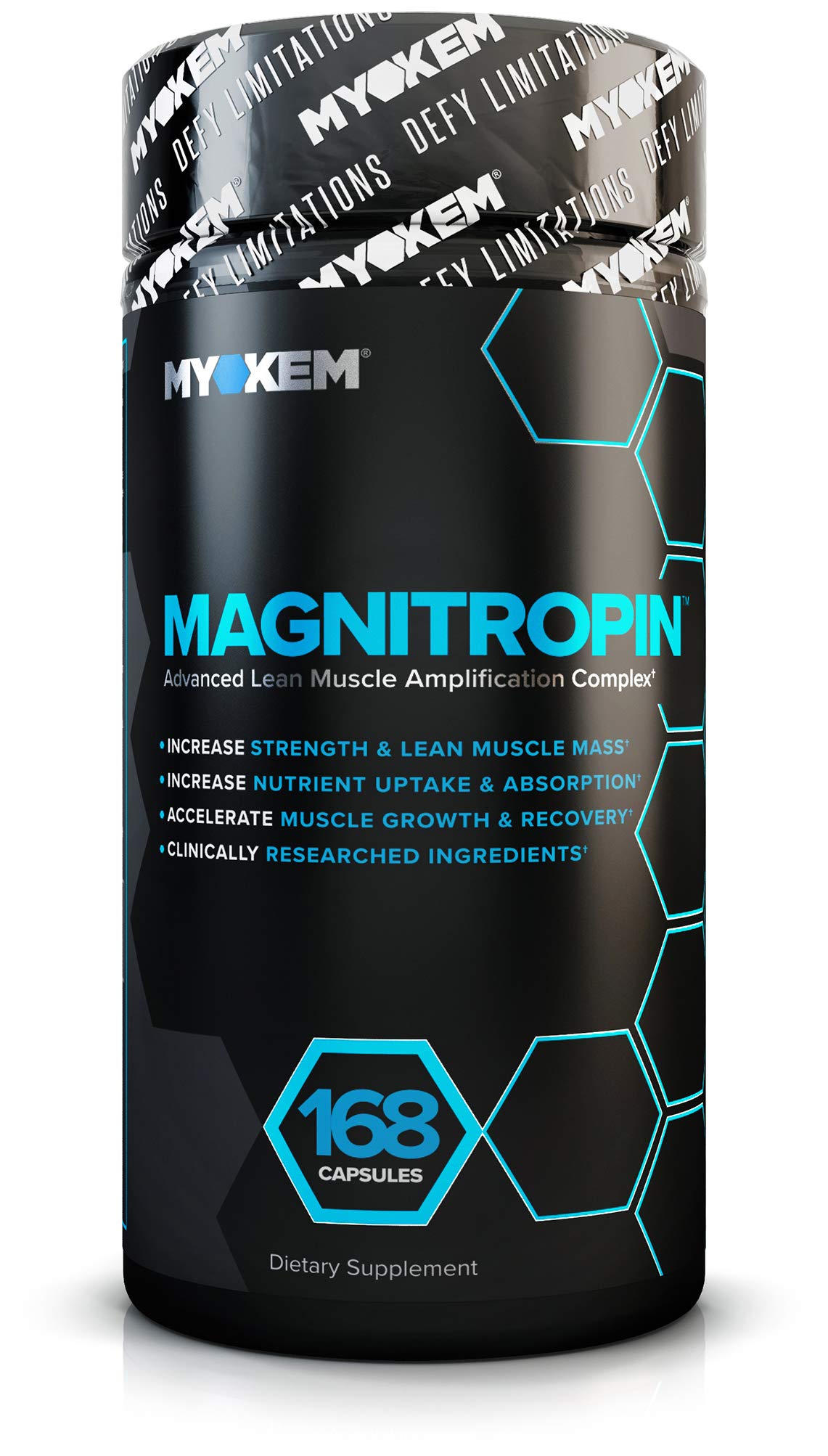 MYOKEM Magnitropin Advanced Lean Muscle Complex Capsule 168 Capsules