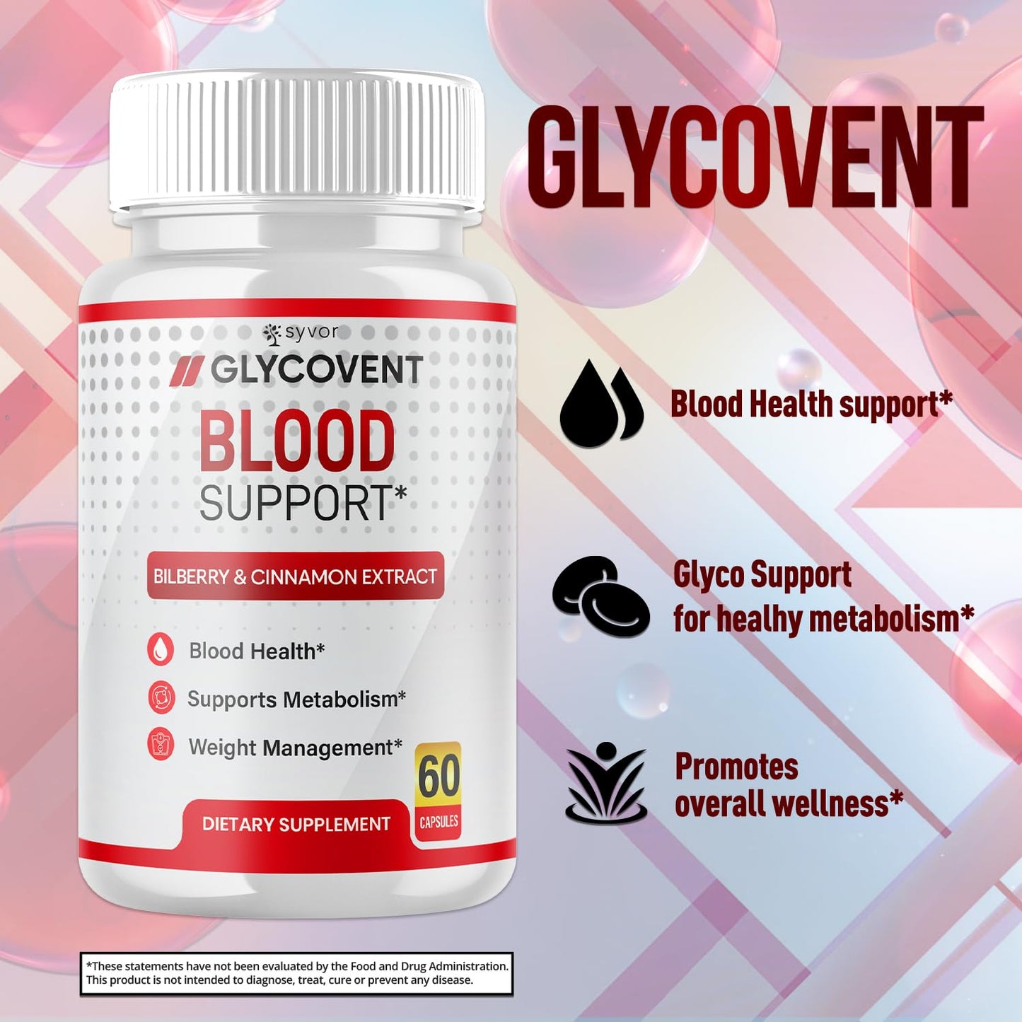 Syvor Glycovent 60 Capsules