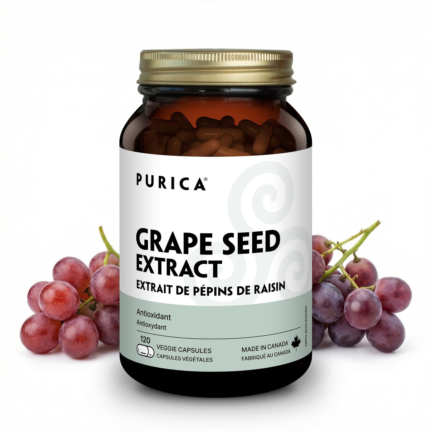 PURICA Grape Seed Extract Capsule, 1 Count