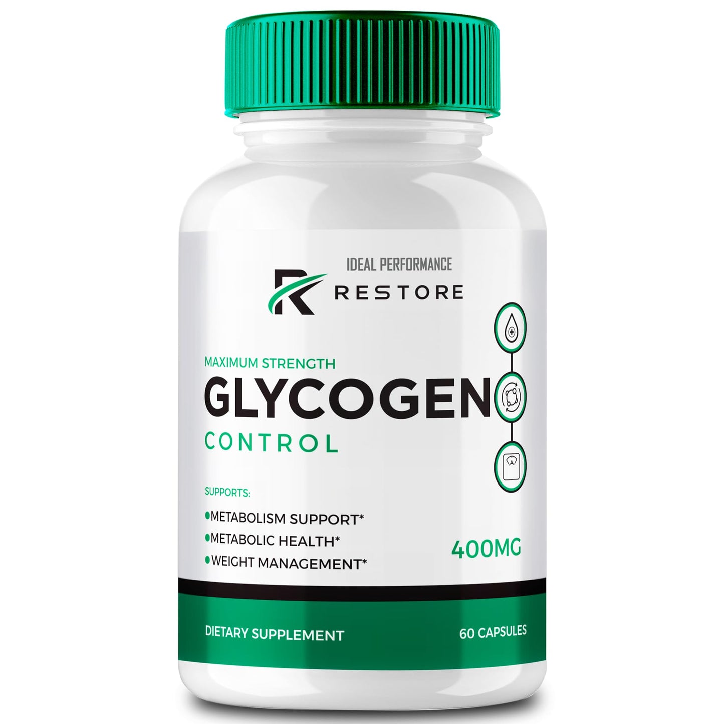 IDEAL PERFORMANCE Restore Glycogen Control Capsules 60 Count