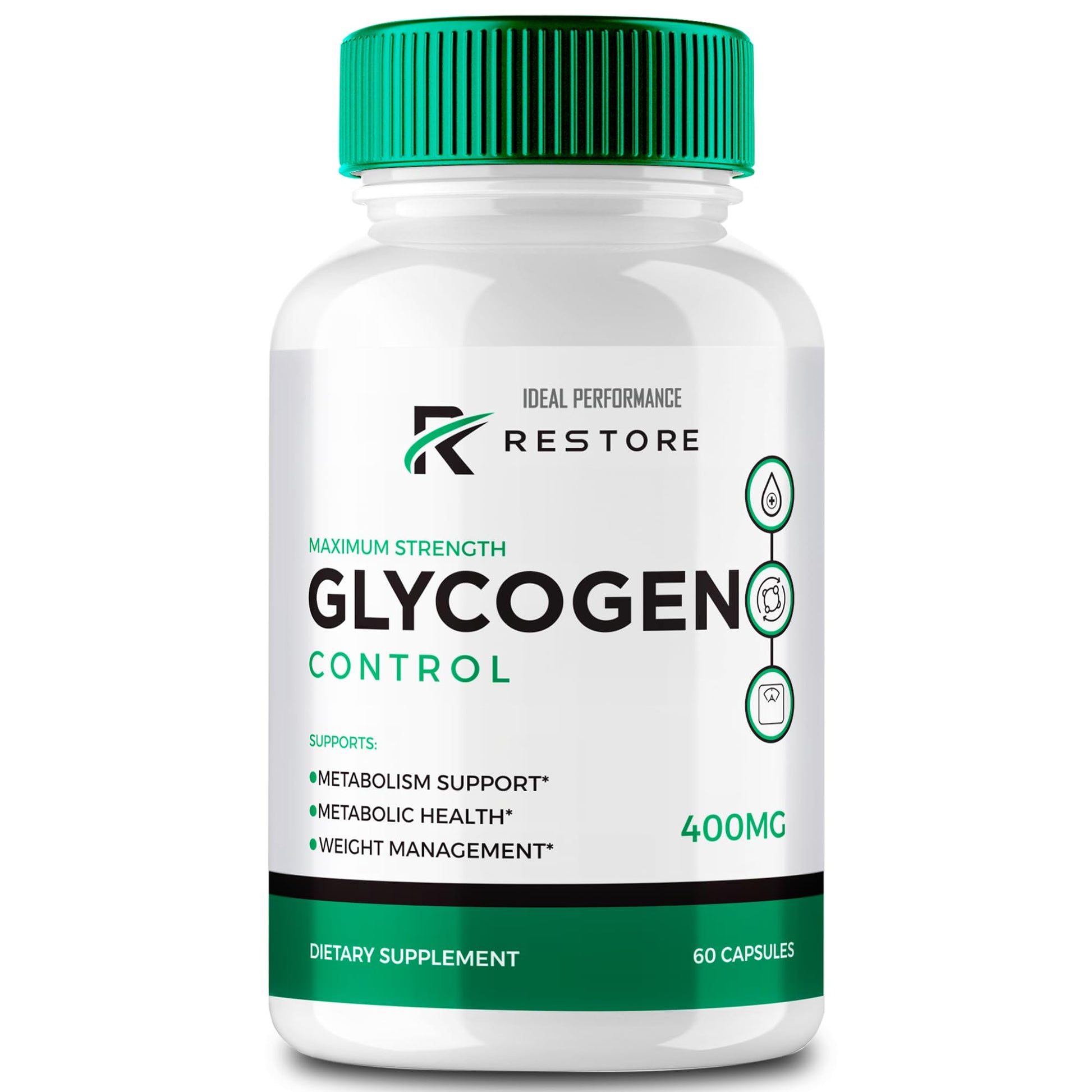 IDEAL PERFORMANCE Restore Glycogen Control Capsules 60 Count