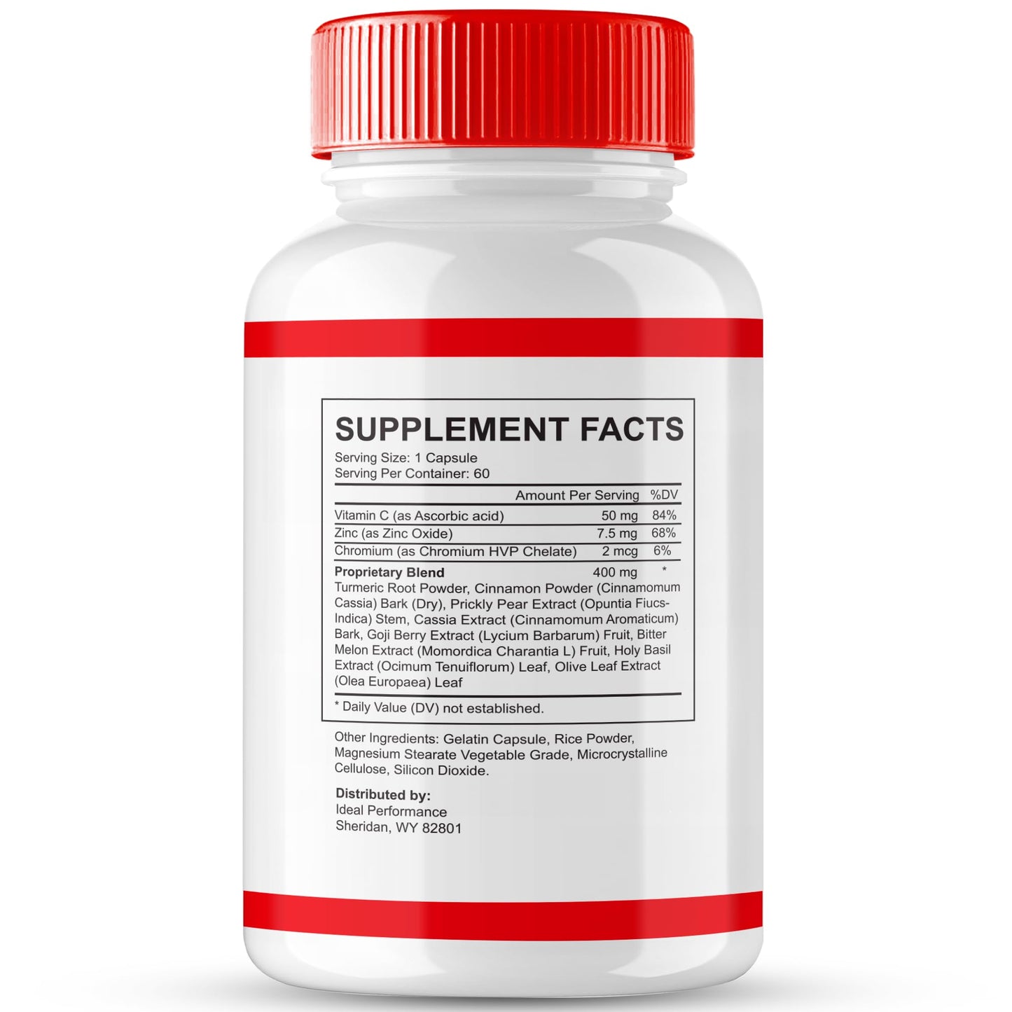 IDEAL PERFORMANCE SugarSync Glyco Optimizer Capsules 180 Count